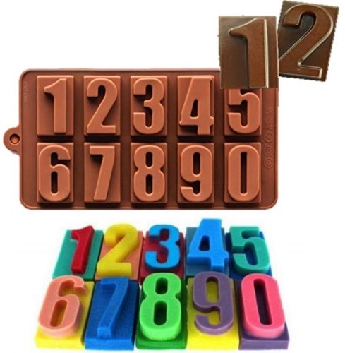 Sayılar Mum Kalıbı MT-437
