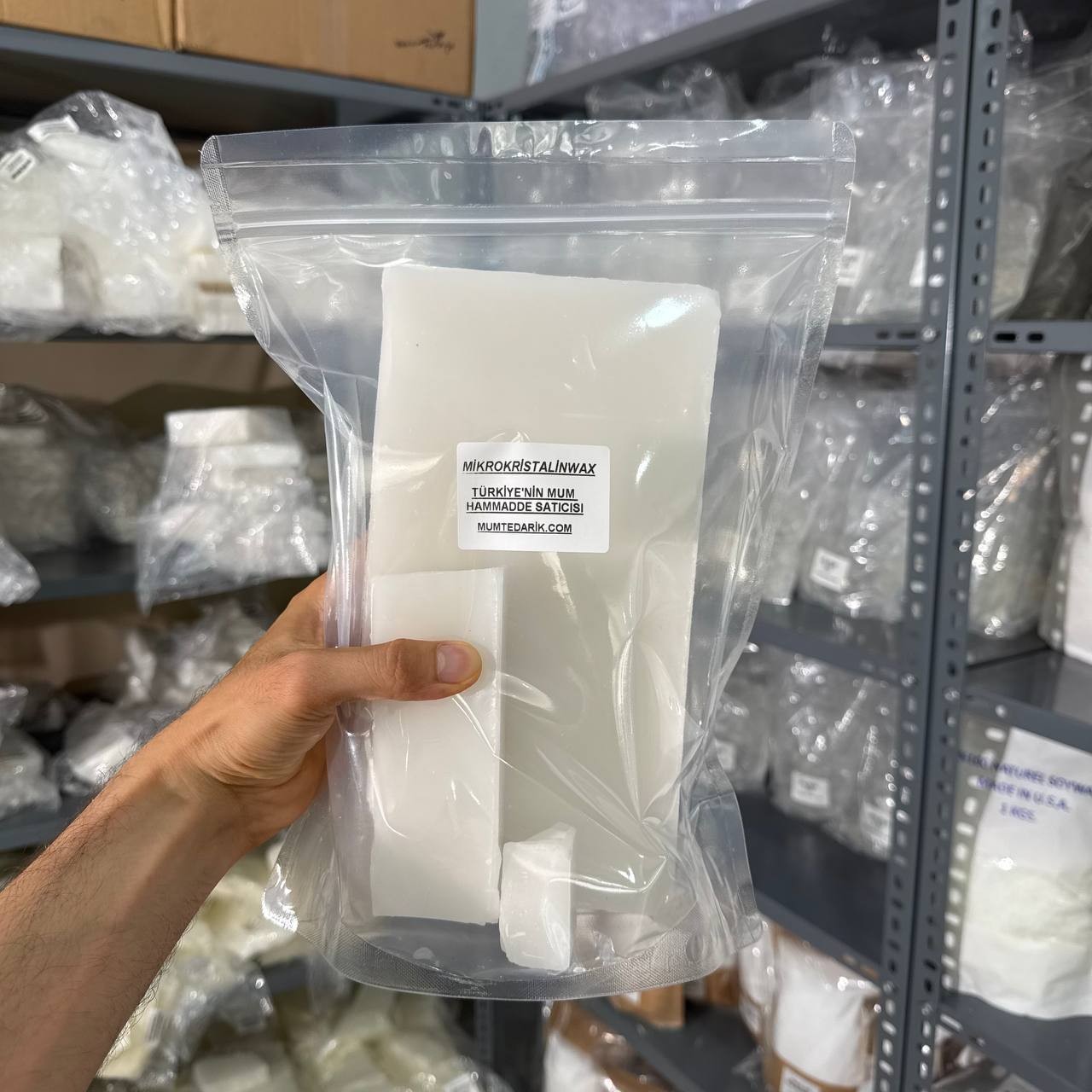1 kg Mikrokristalin Wax - Mikrokristalin Mumu (Sert Mum)