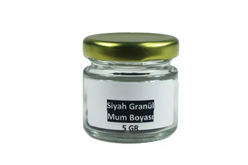 Siyah Granül Mum Boyası 5 GR