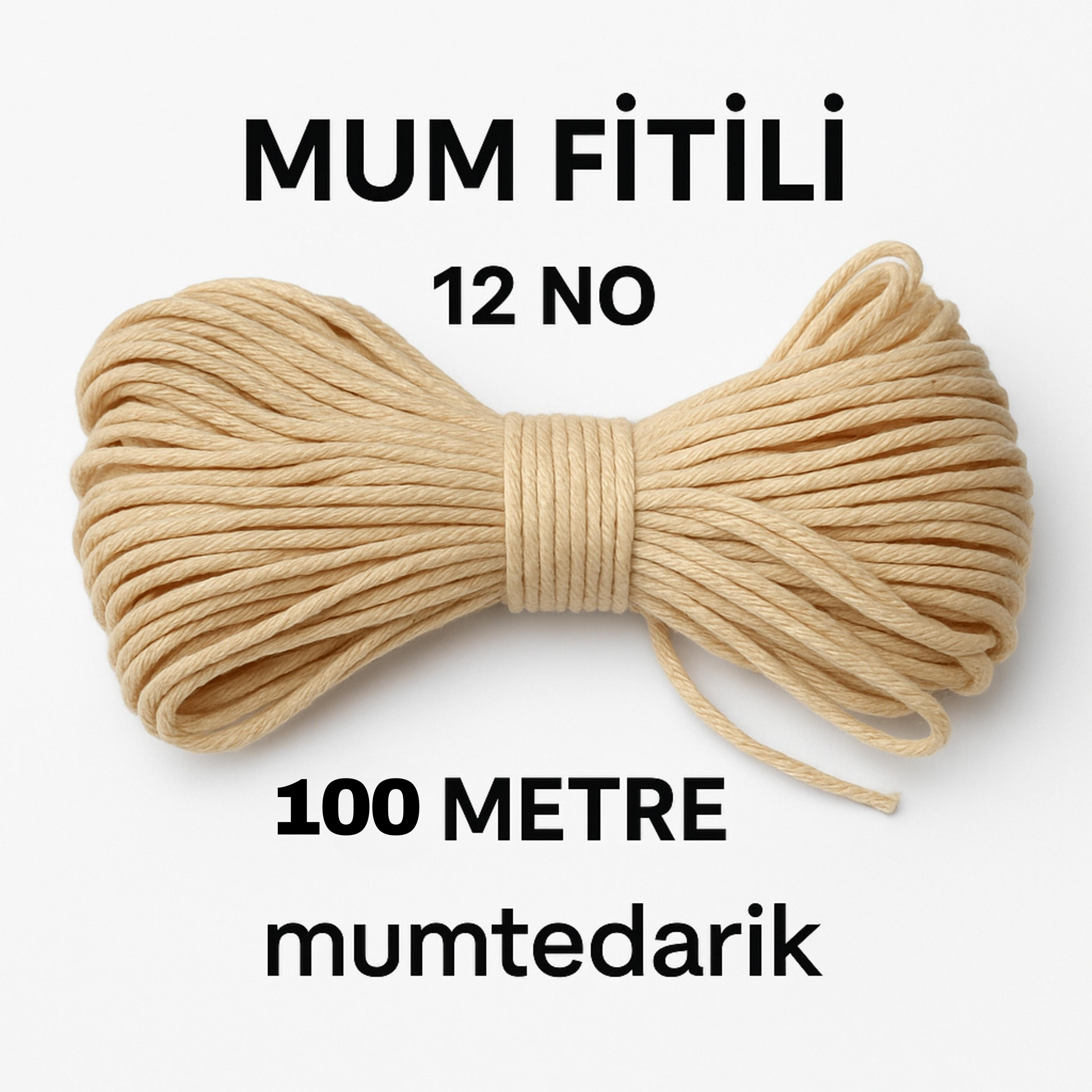 MUM FİTİLİ 100 metre (12NO)