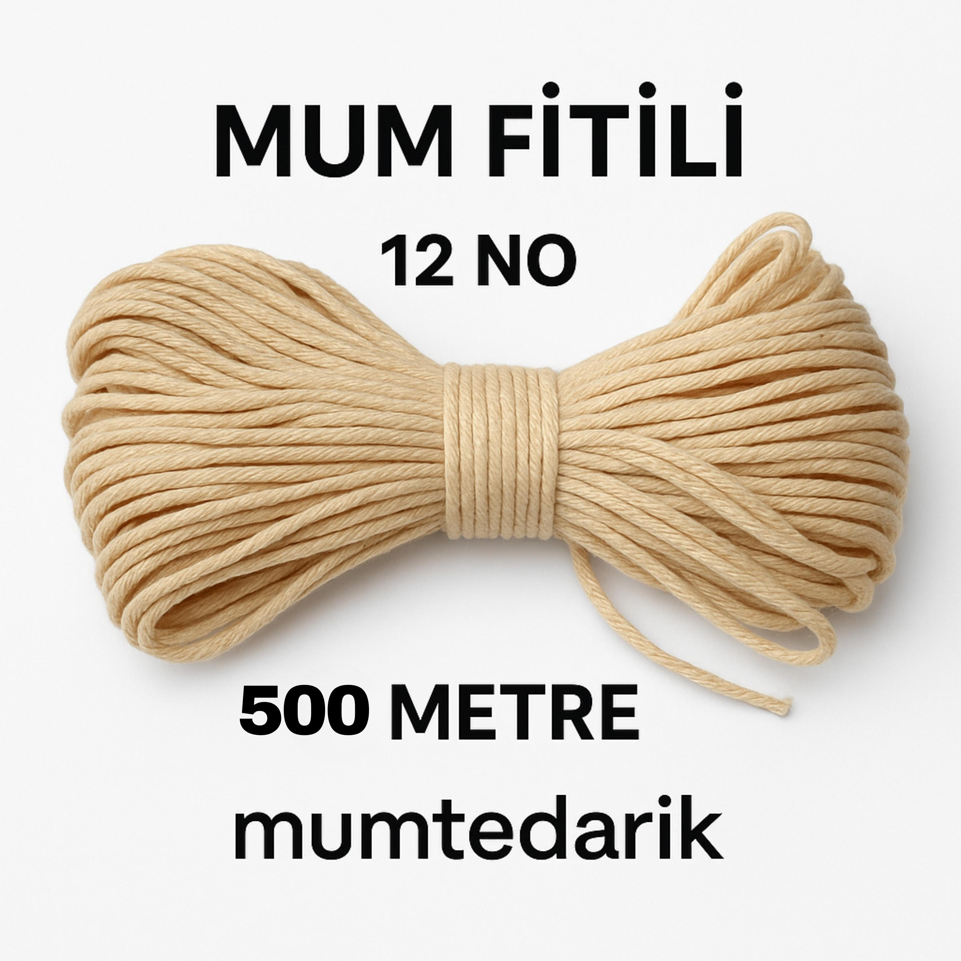 MUM FİTİLİ 500 METRE (12 NO)