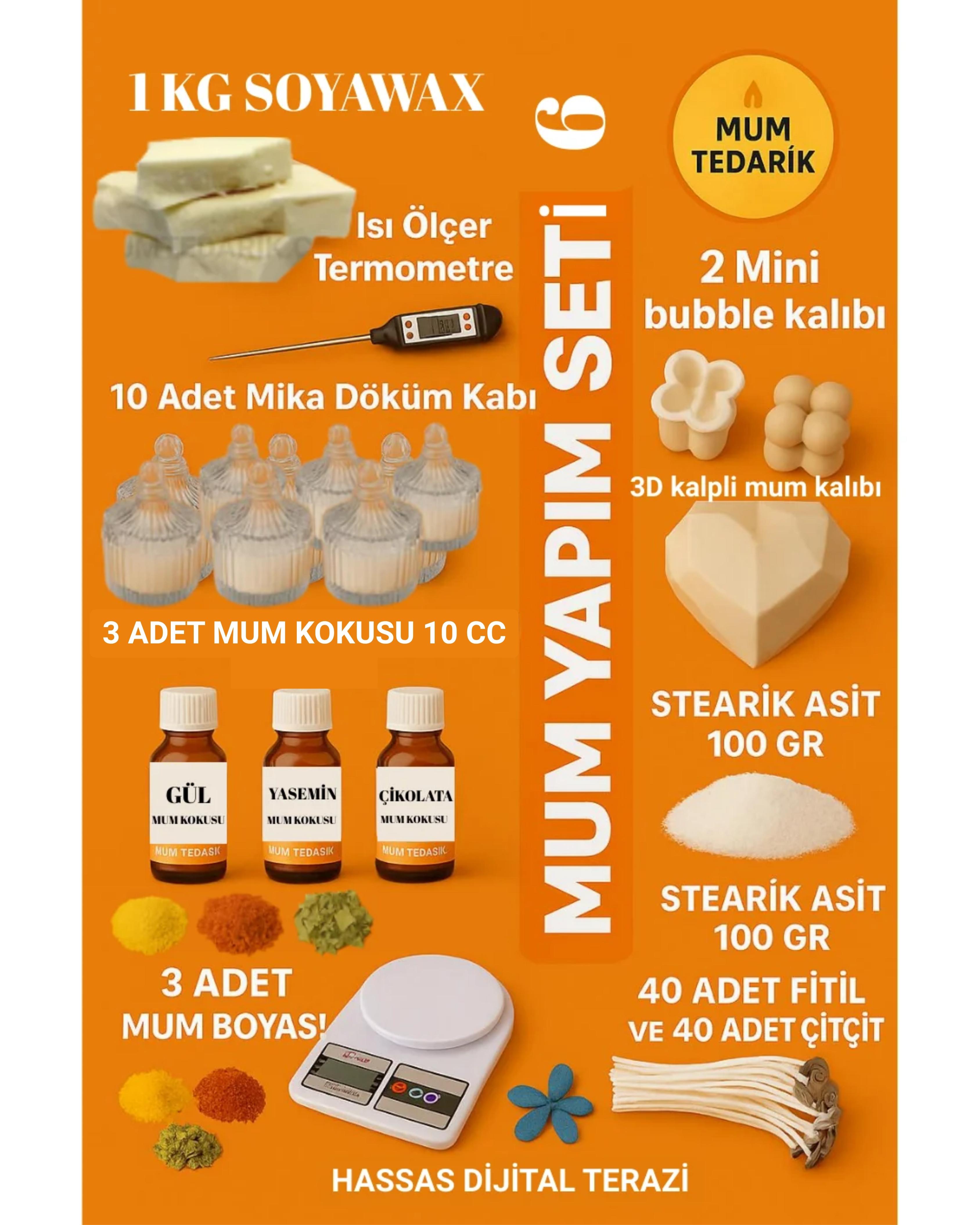 Mum Başlangıç Paketi Soyawax- 6