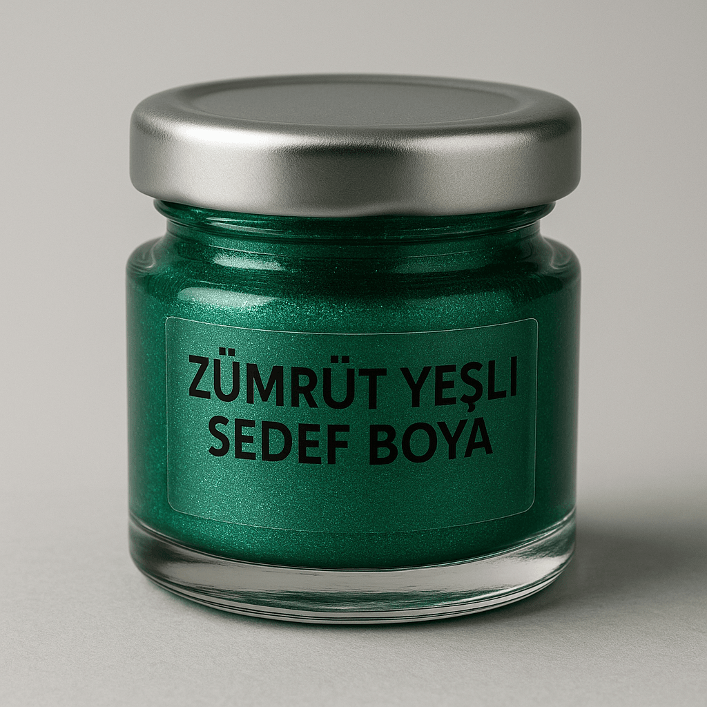 Zümrüt Yeşili Sedef Metalik Toz Boya 29cc
