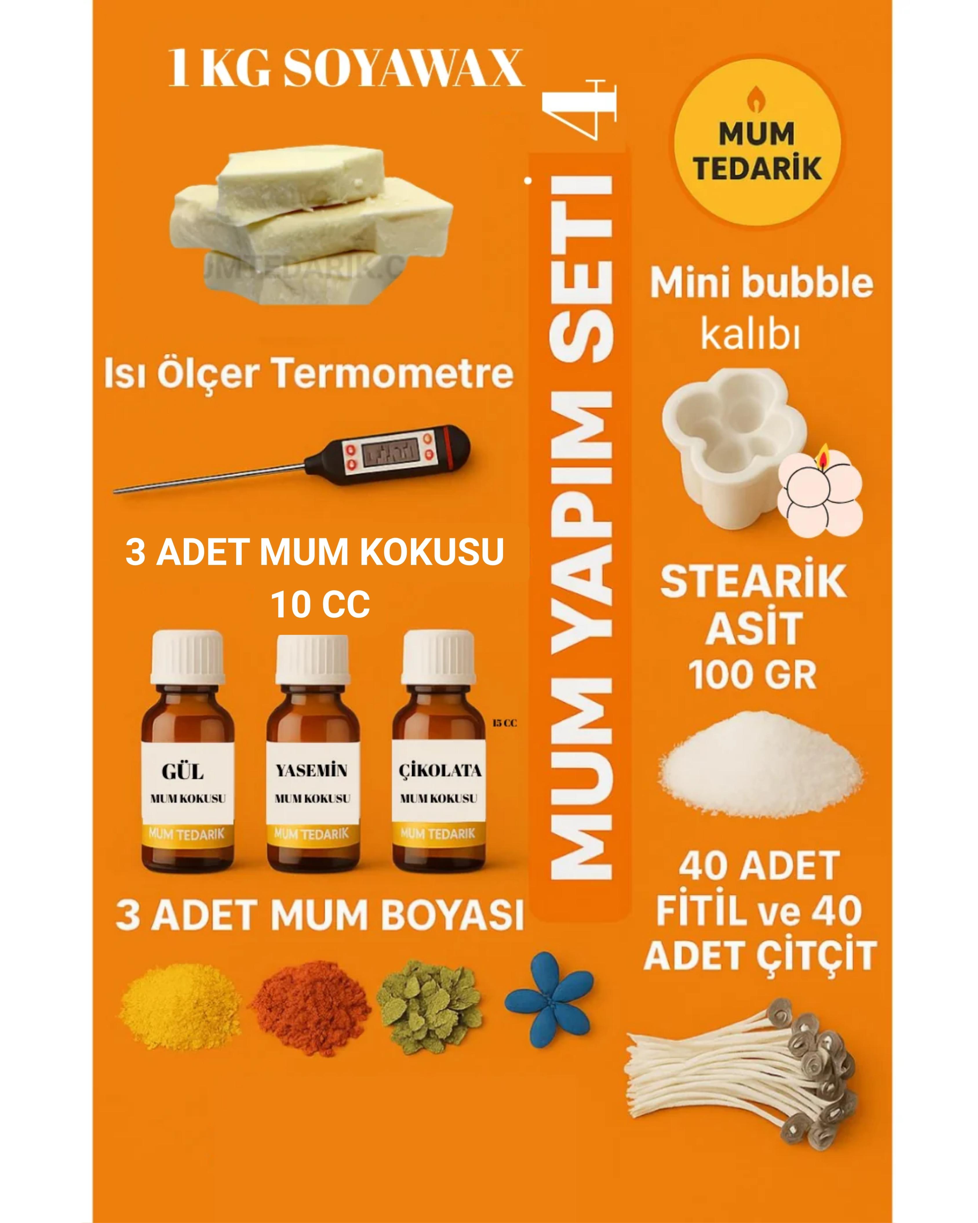 Mum Başlangıç Paketi Soyawax- 4 