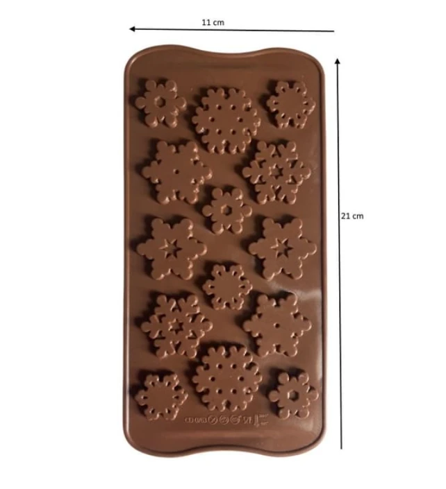 Mini Kar Taneleri Mum Kalıbı MT-1334