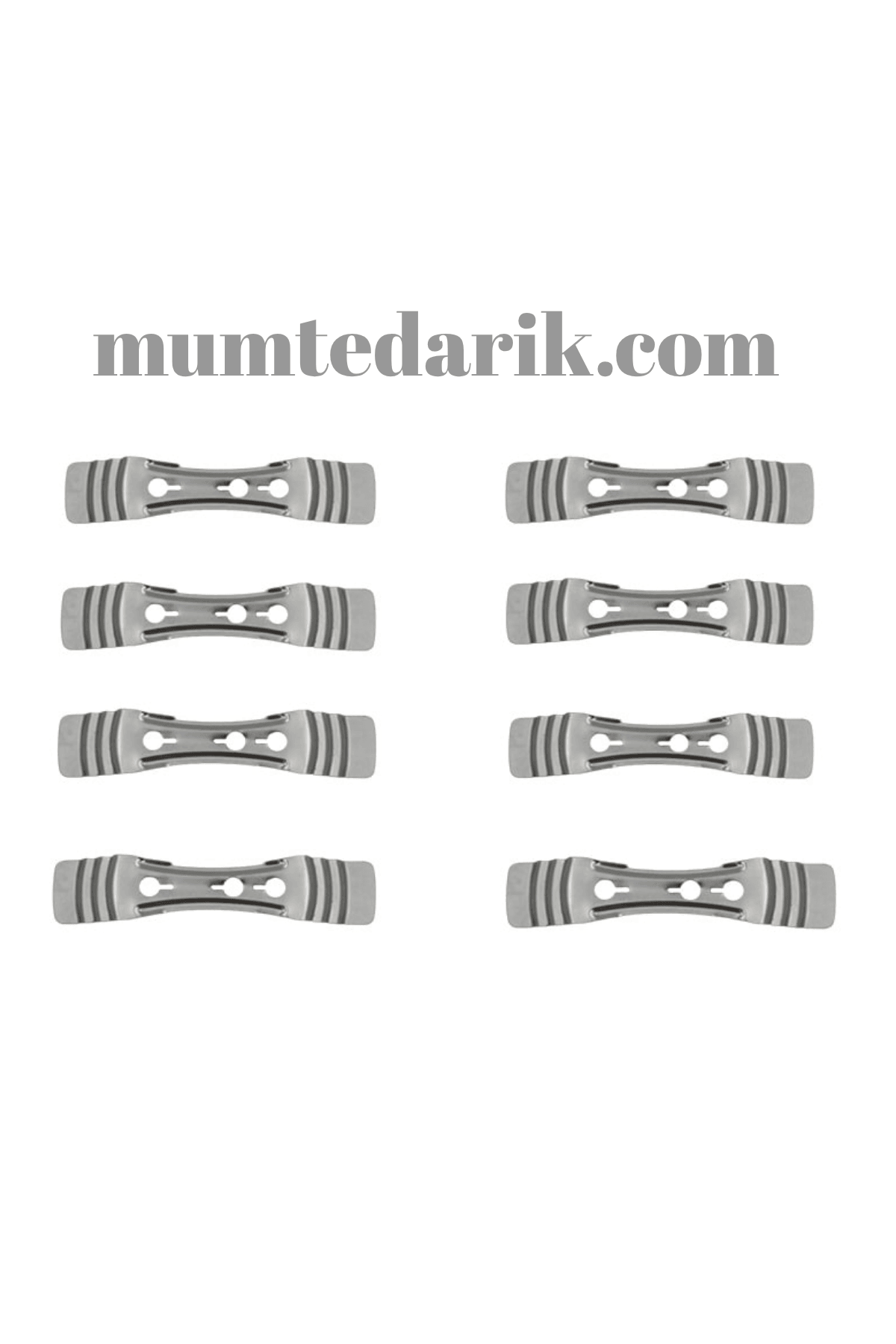 100 Adet Metal Mum Fitil Tutacağı