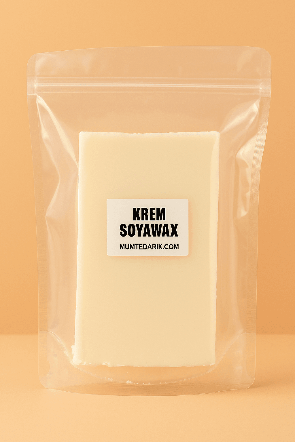 1 KG Soya Wax MSDS belgeli (Kremsi Renk)