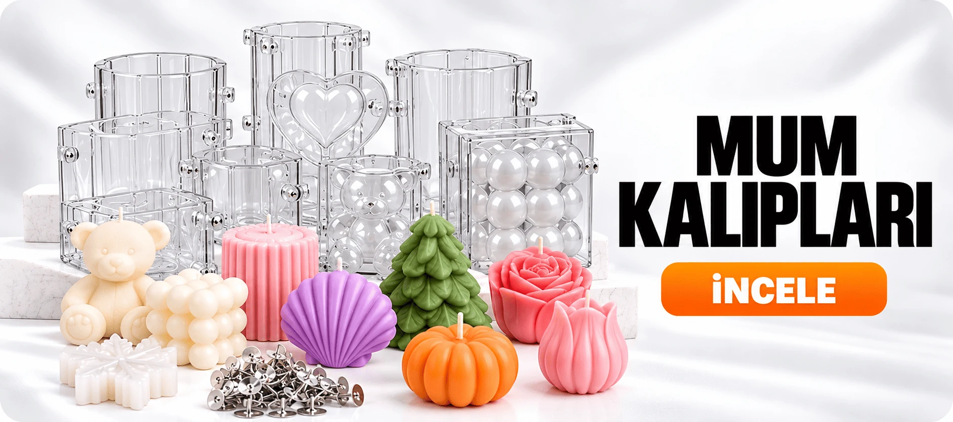 Plastik Mum Kalıpları