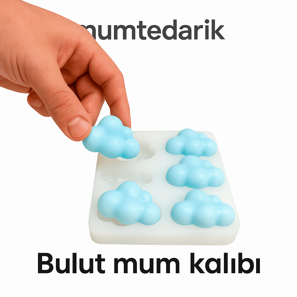 Bulut Mum Kalıbı MT557 (6'lı)