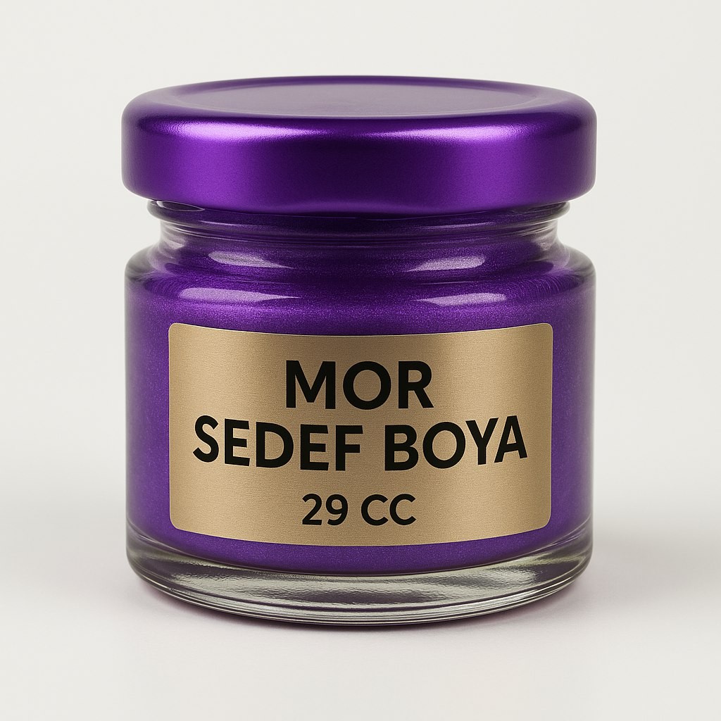 Mor Sedef Metalik Toz Boya 29cc