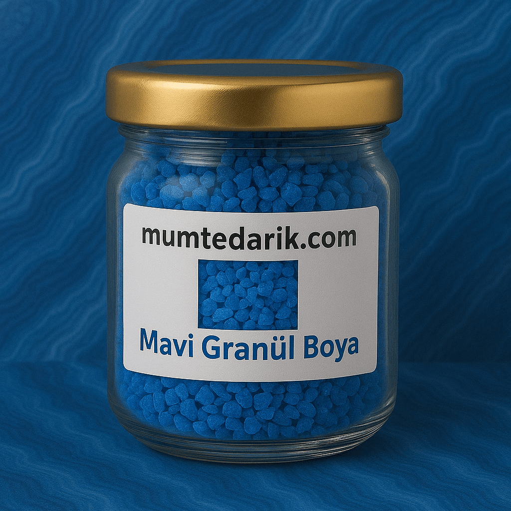 Mavi Granül Mum Boyası 5 GR