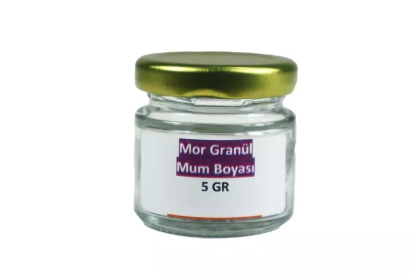 Mor Granül Mum Boyası 5 GR