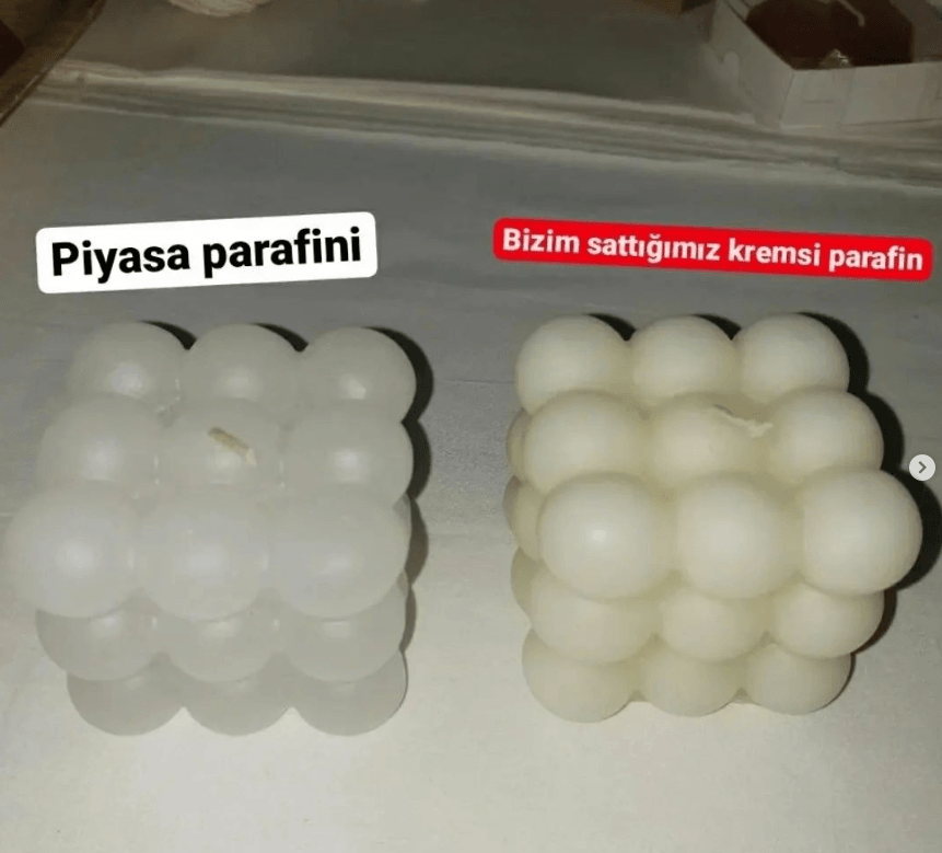 1 KG KREMSİ PARAFİN 