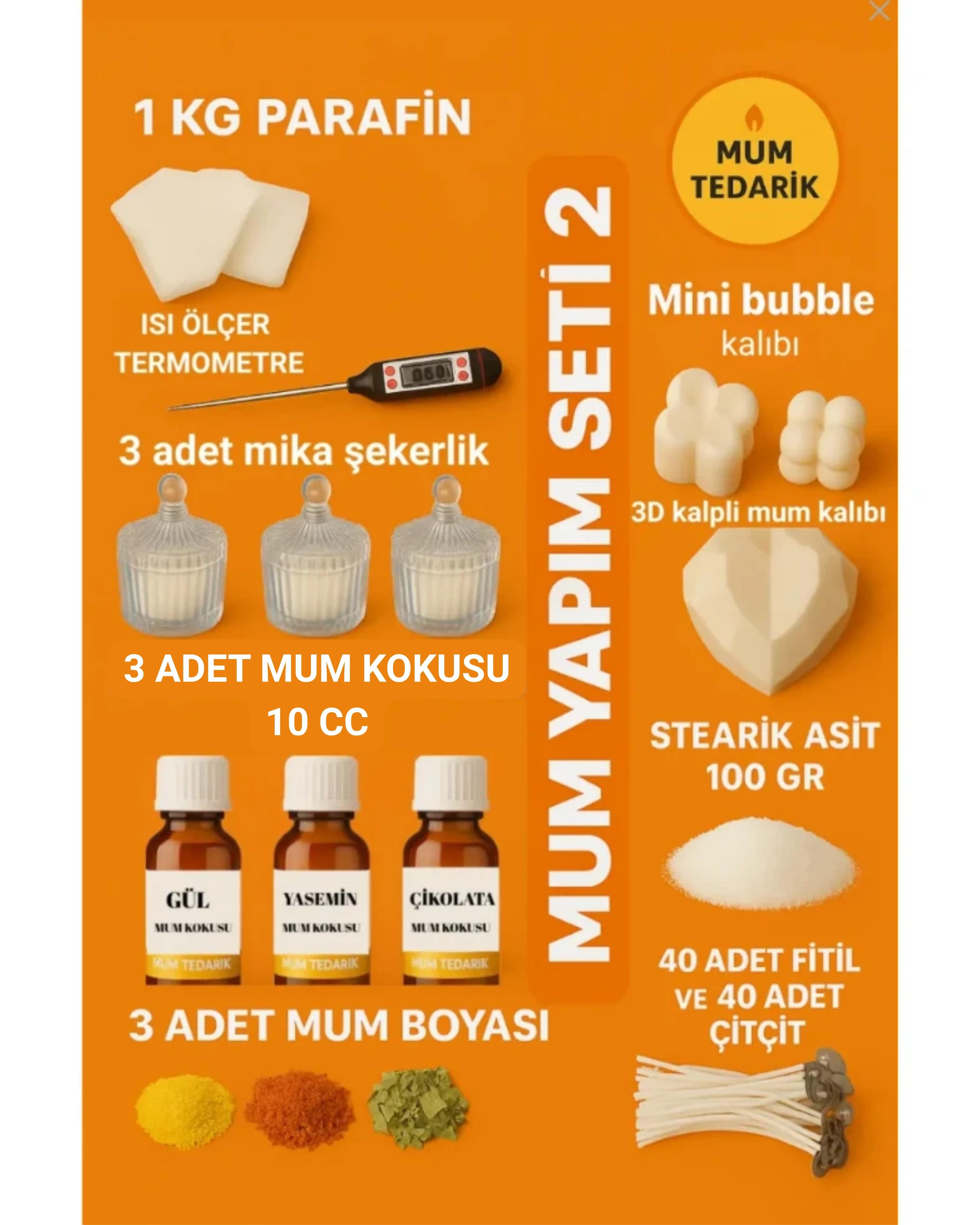Mum Başlangıç Paketi  Parafin - 2