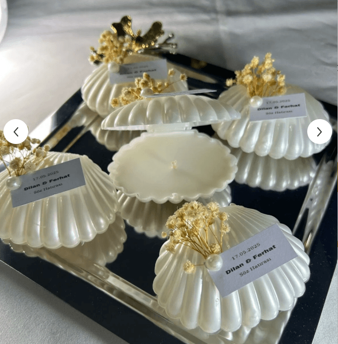 İstiridye Mika Kutu 120 Adet Boş (4 paket)