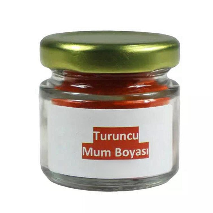 Turuncu Toz Mum Boyası 29cc