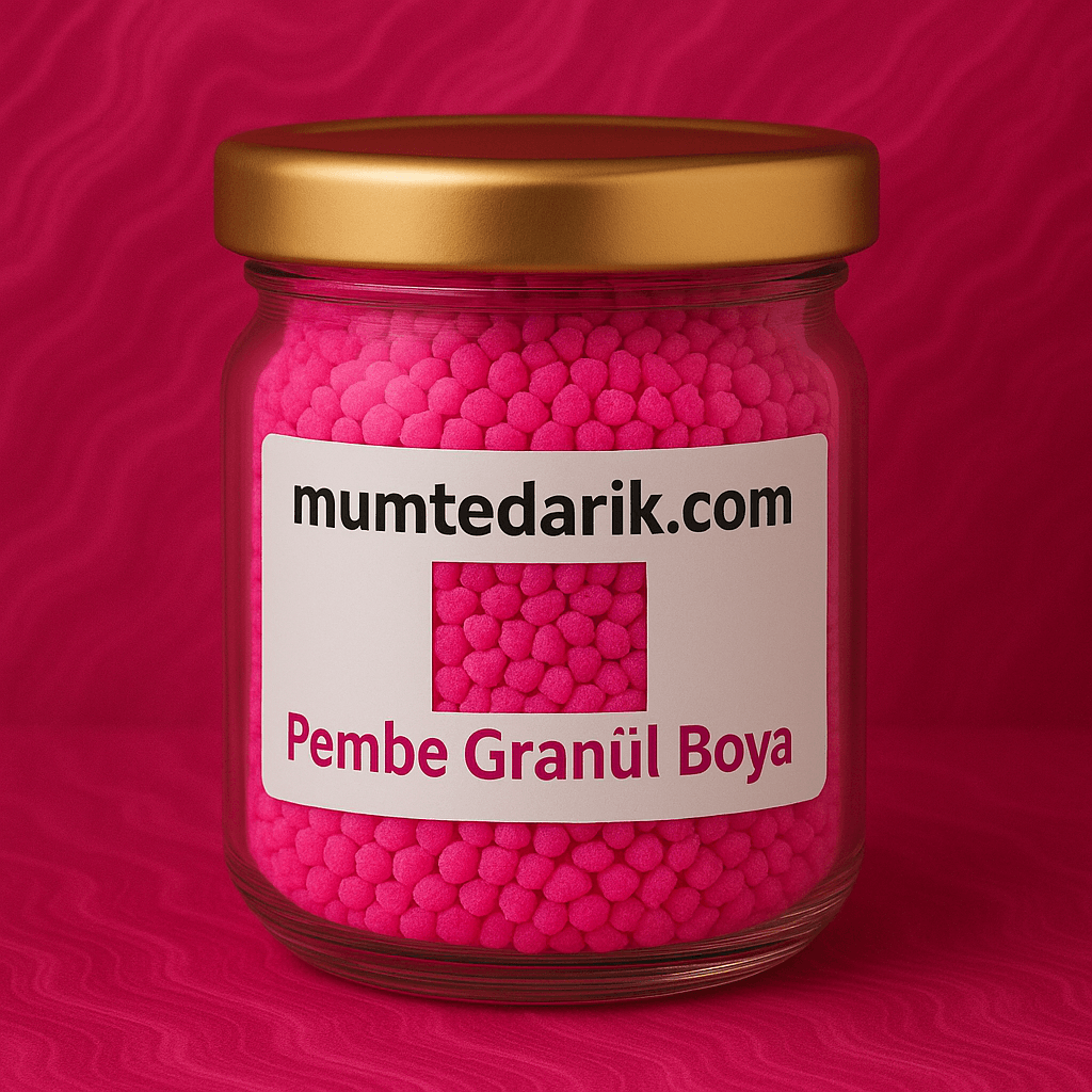 Pembe Granül Mum Boyası 5 GR
