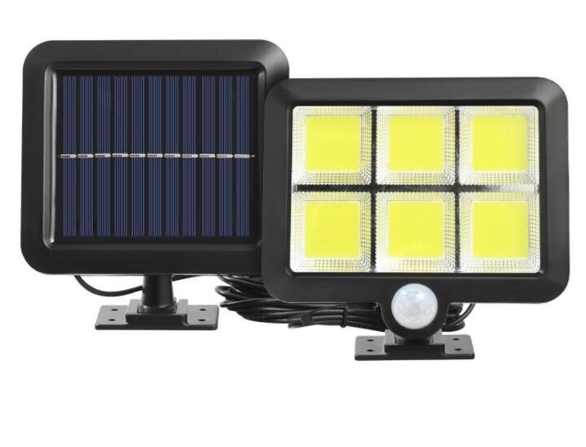 120 LED Solar Panel Güneş Enerjili 3 MOD Duvar Lambası Bahçe