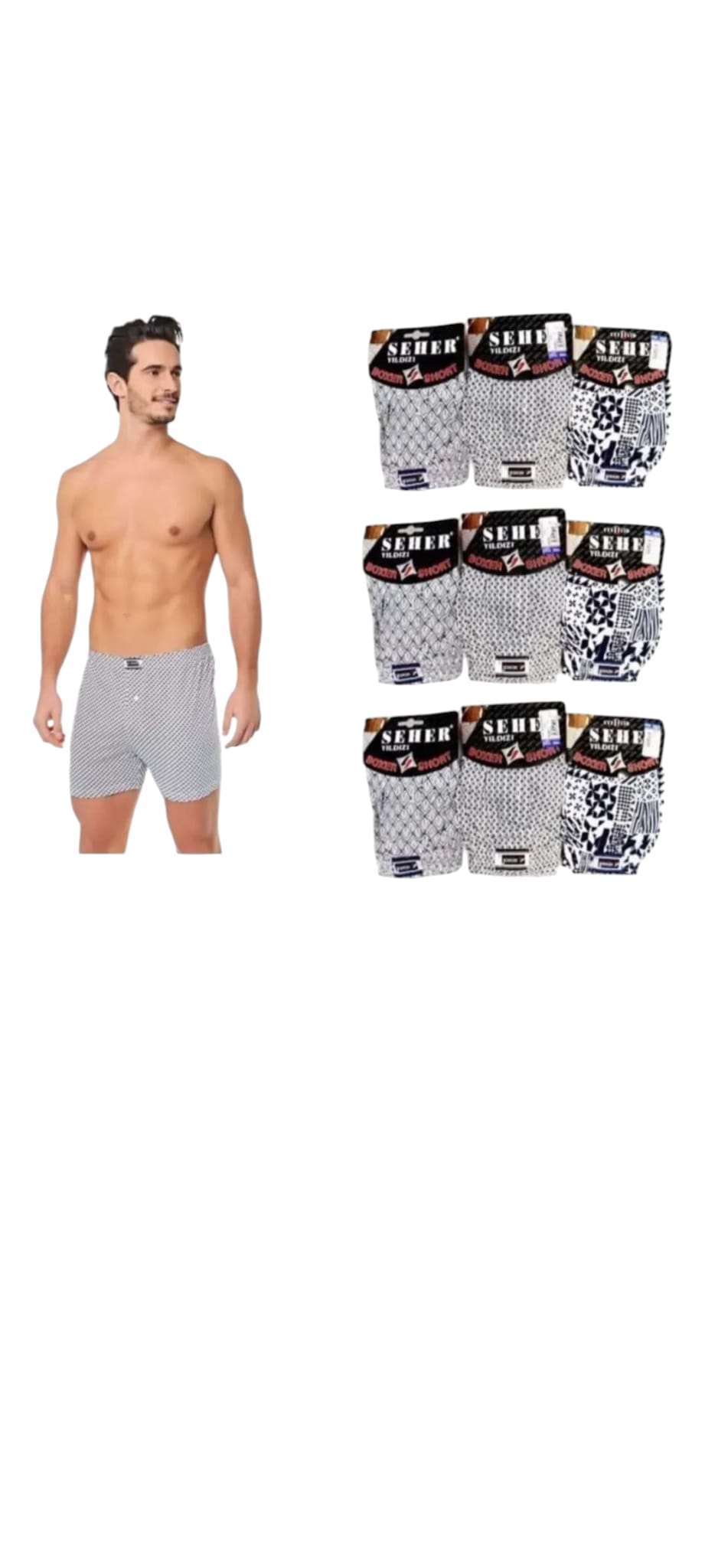 SEHER YILDIZI EMPİRME BOXER