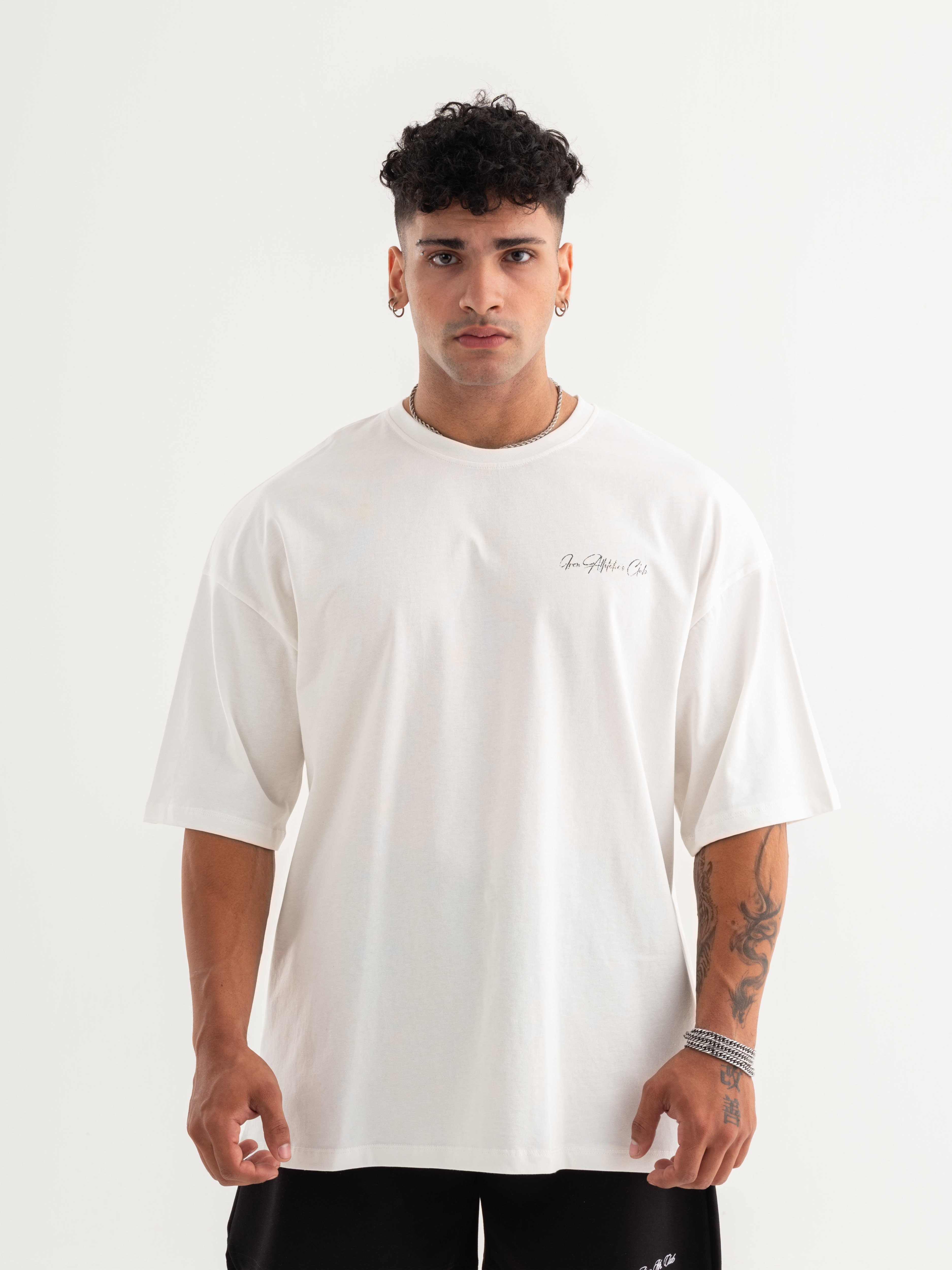 Culture Cruise Oversize T-shirt - Ekru