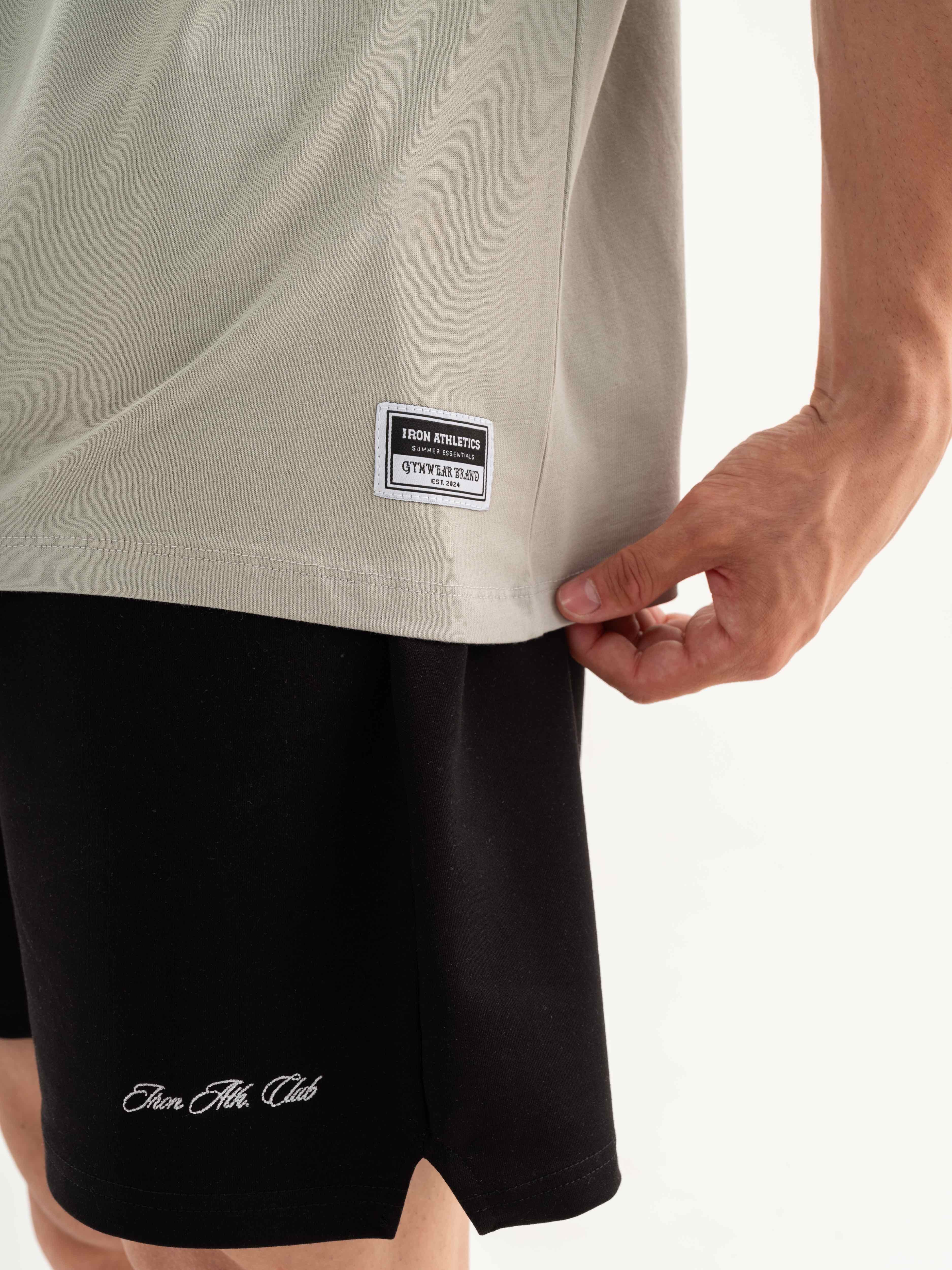 Mentality Oversize T-shirt - Boyalı Gri