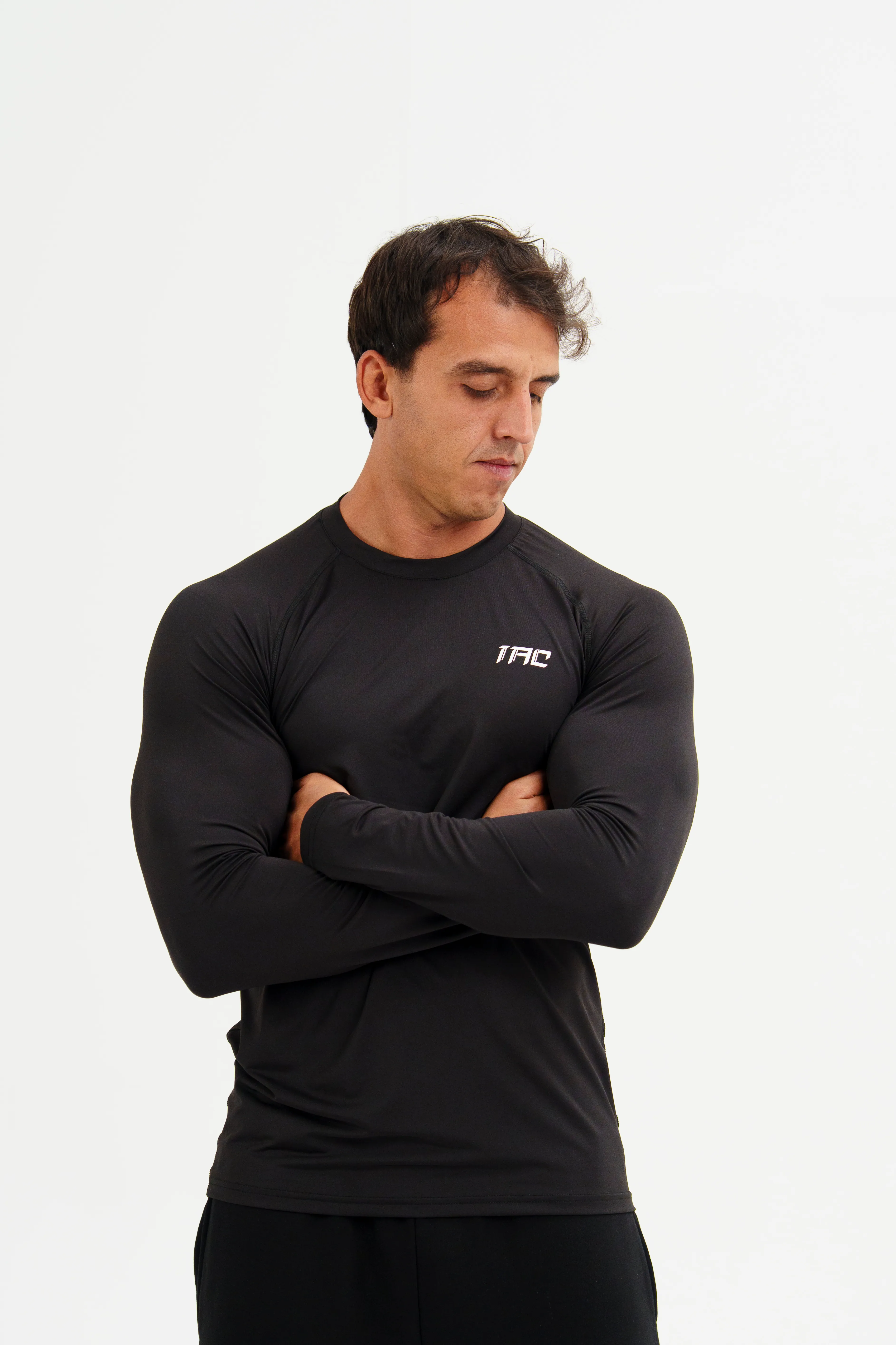 Prime Long Sleeve Compression  - Siyah