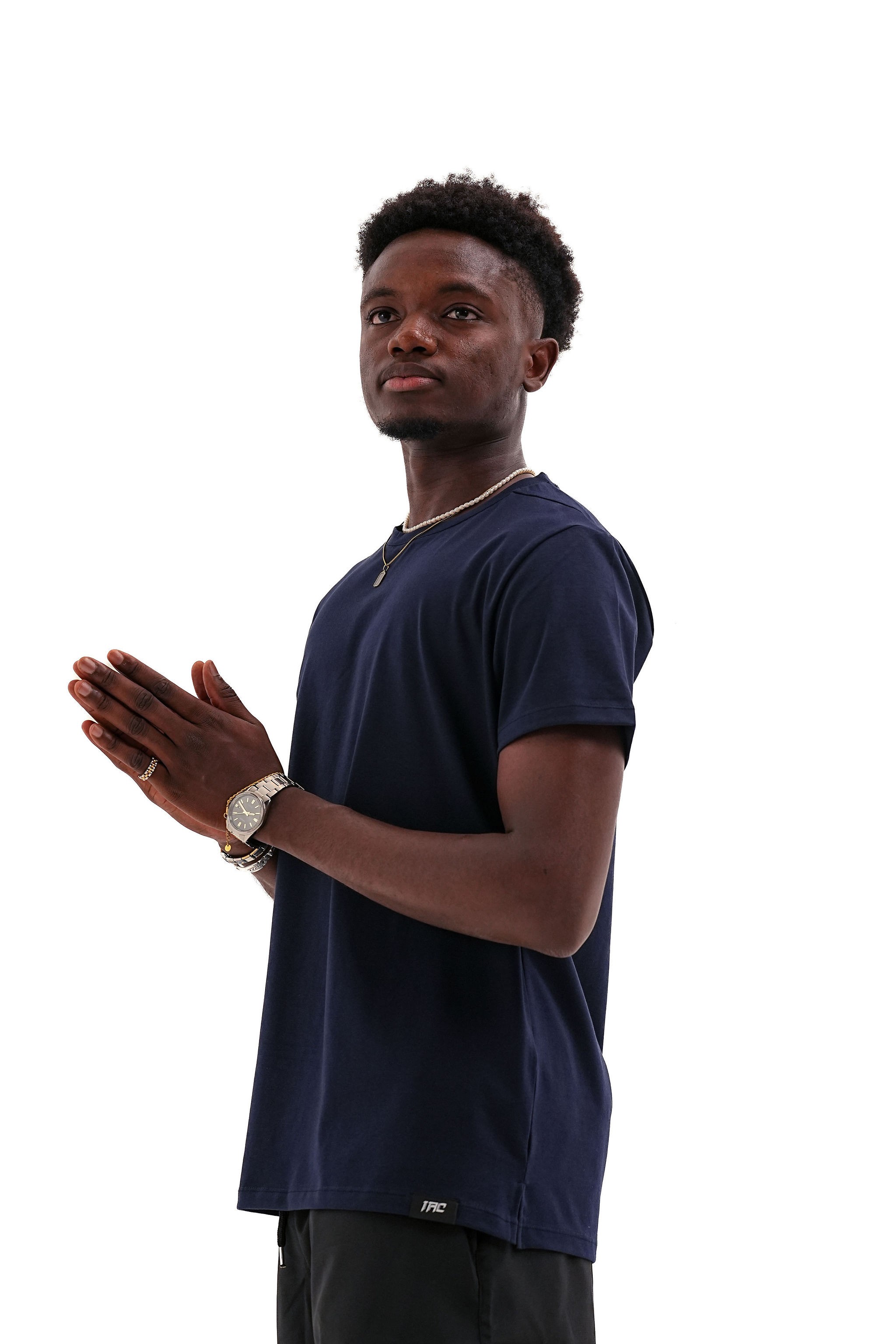 Basic Slim Fit T-shirt - Lacivert