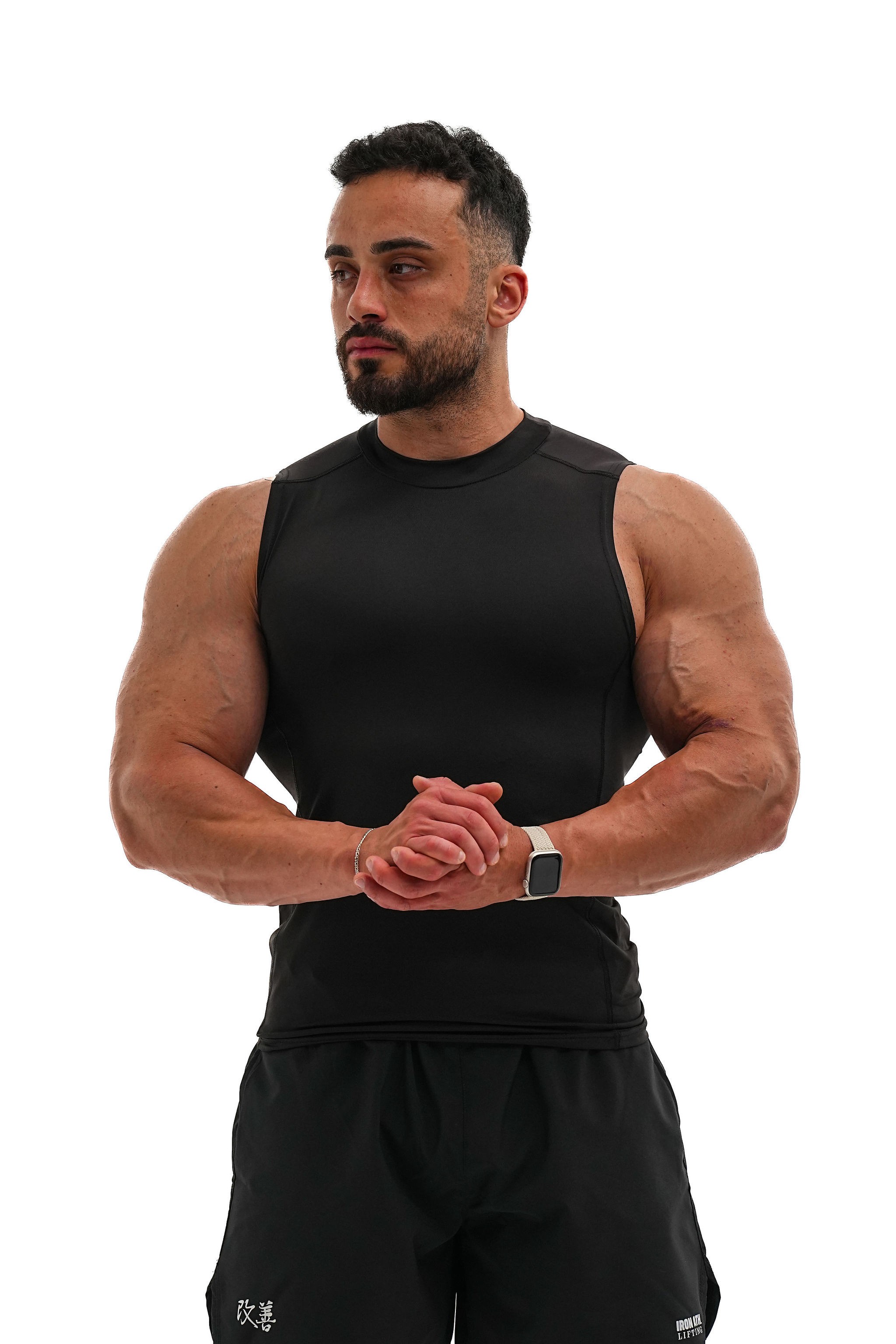 Basic Compression Tank Top - Siyah