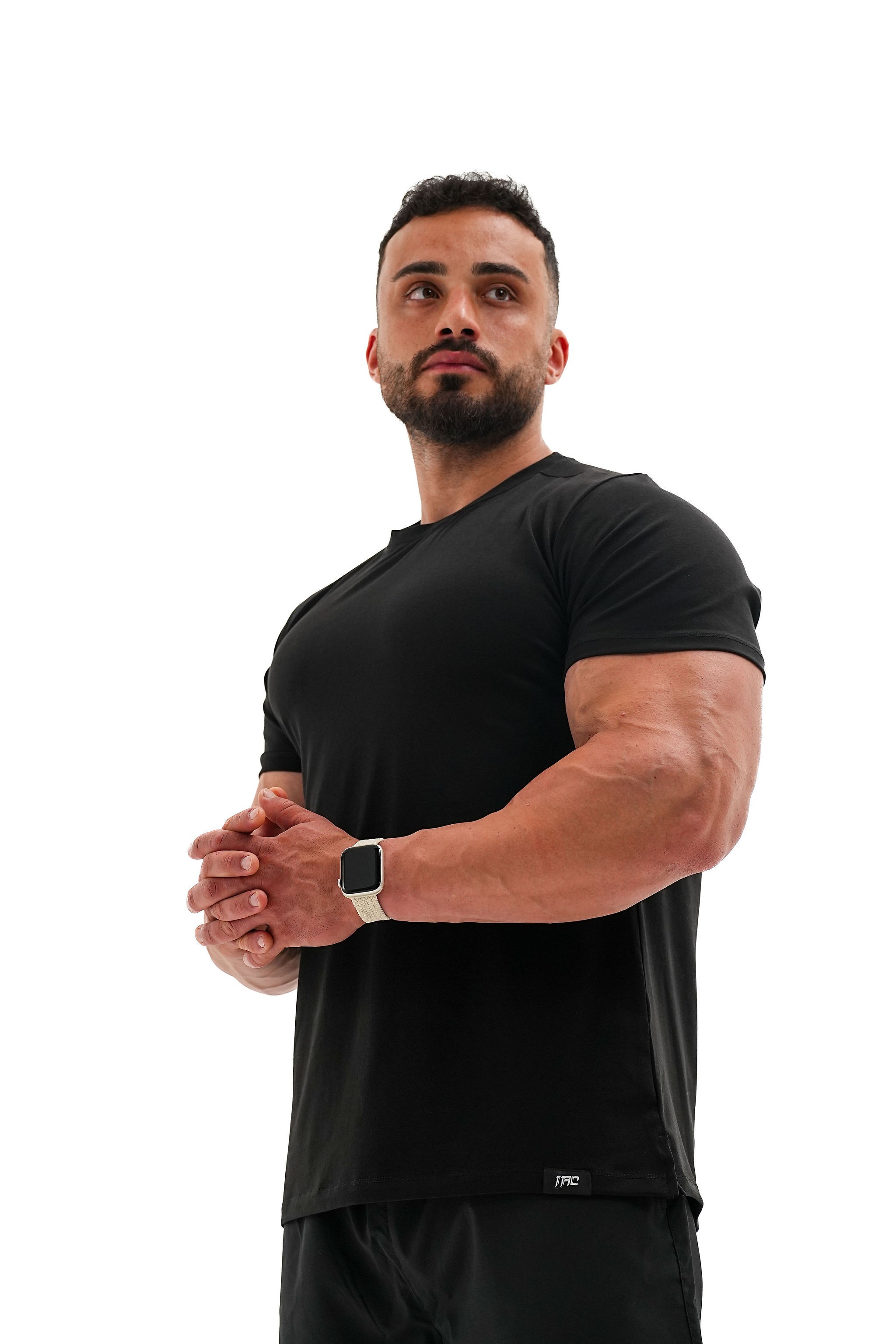 Basic Slim Fit T-shirt - Siyah