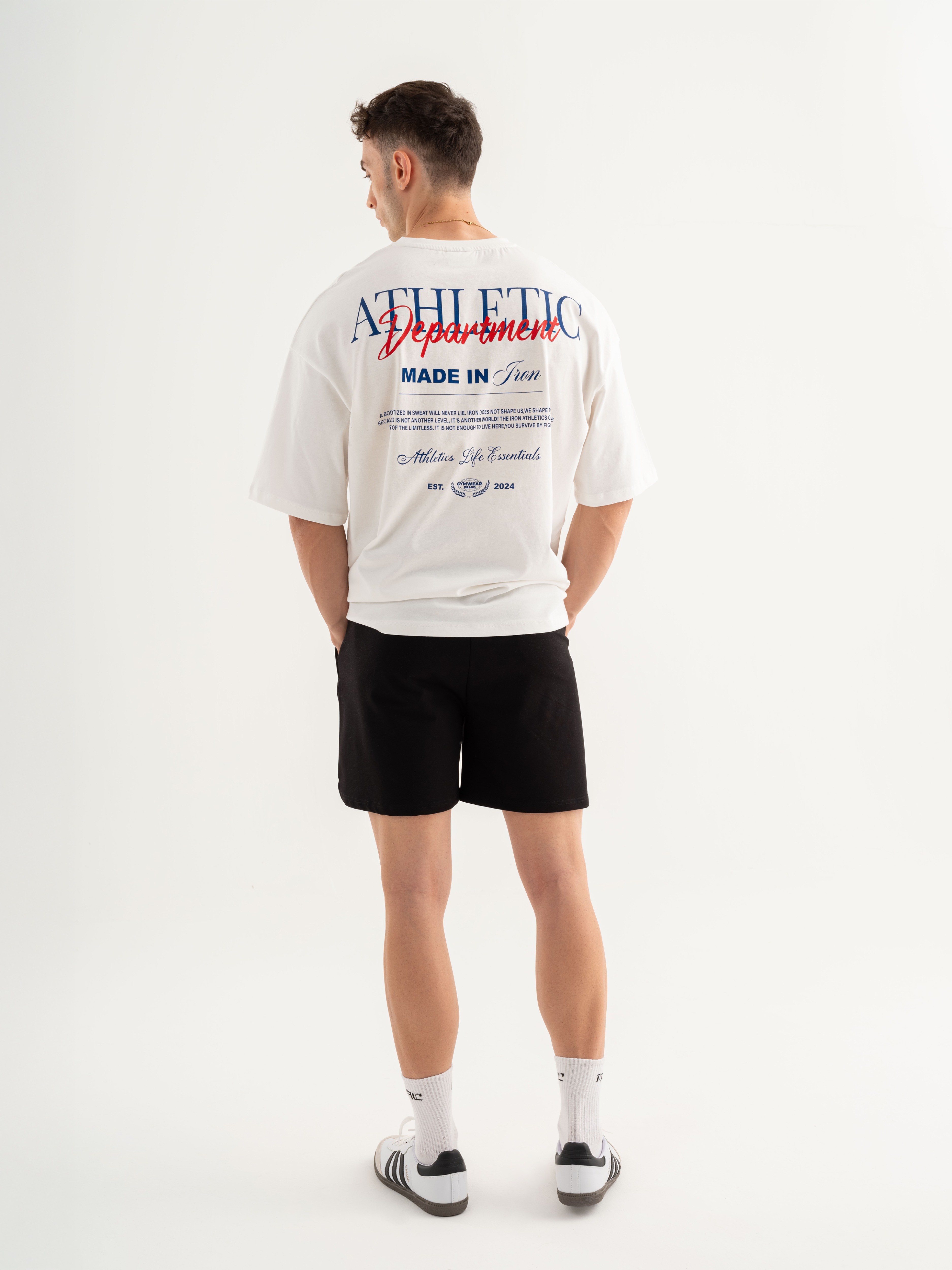Athletic Department Oversize T-shirt - Ekru