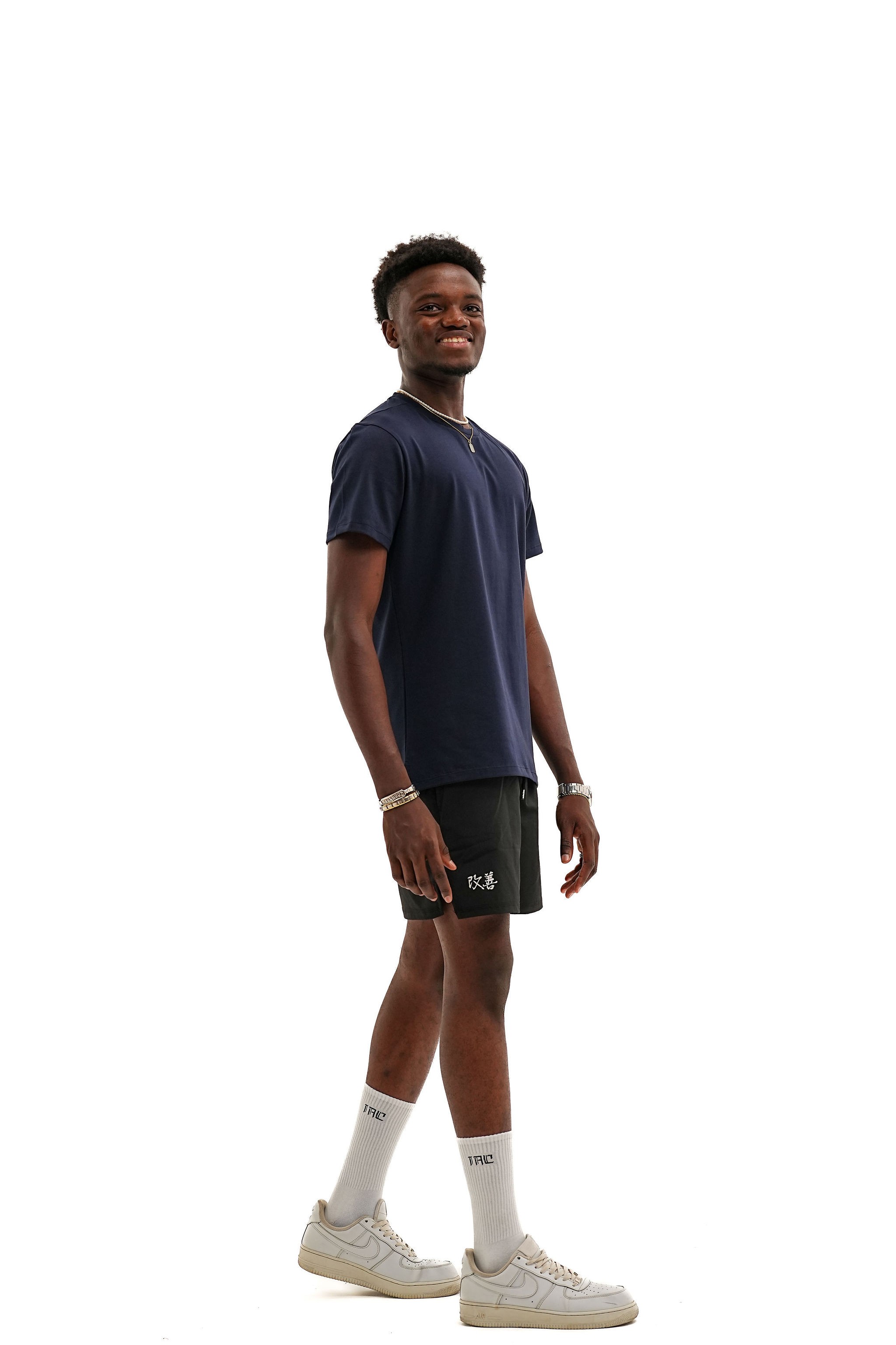 Basic Slim Fit T-shirt - Lacivert