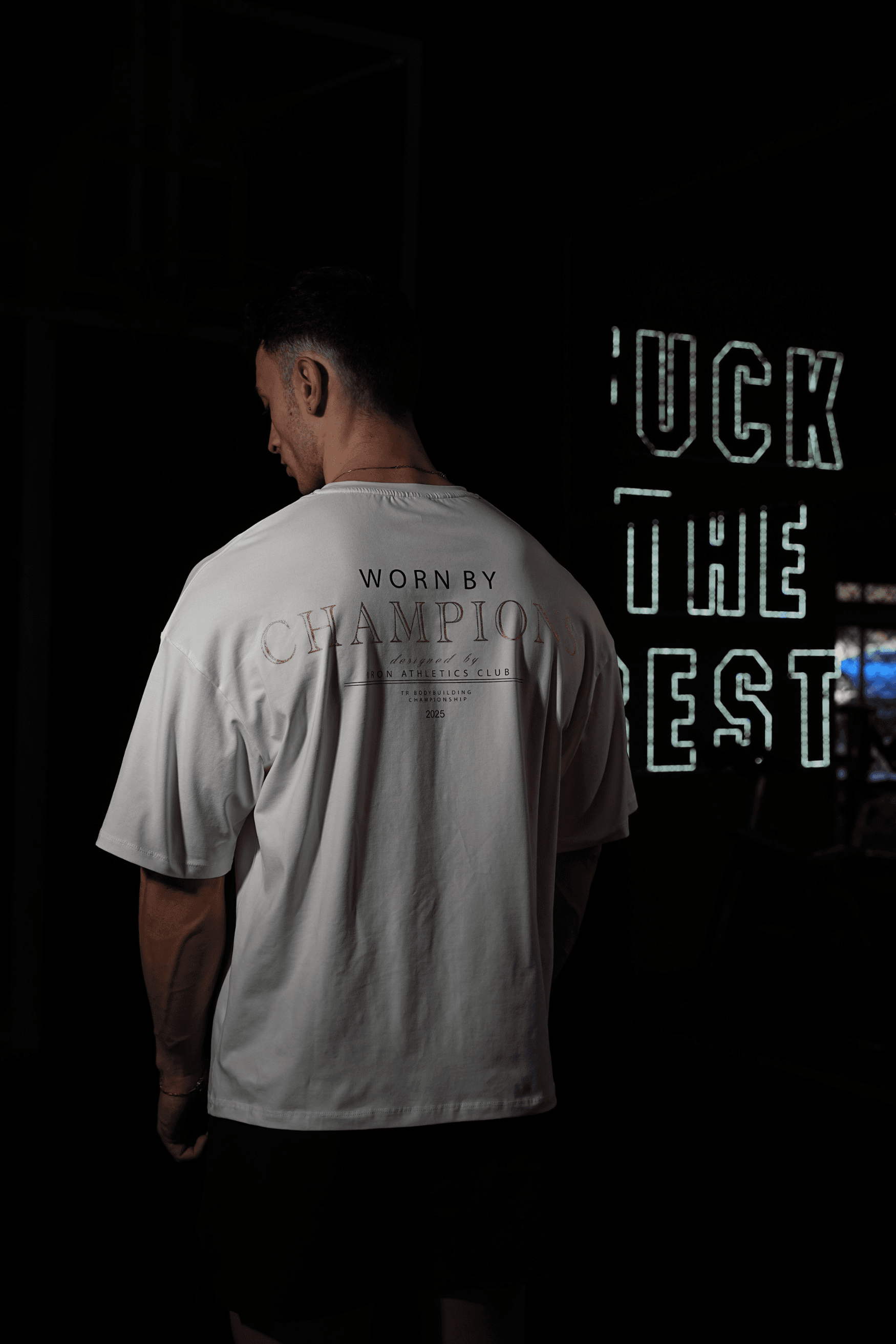 Champion Oversize T-Shirt - Beyaz
