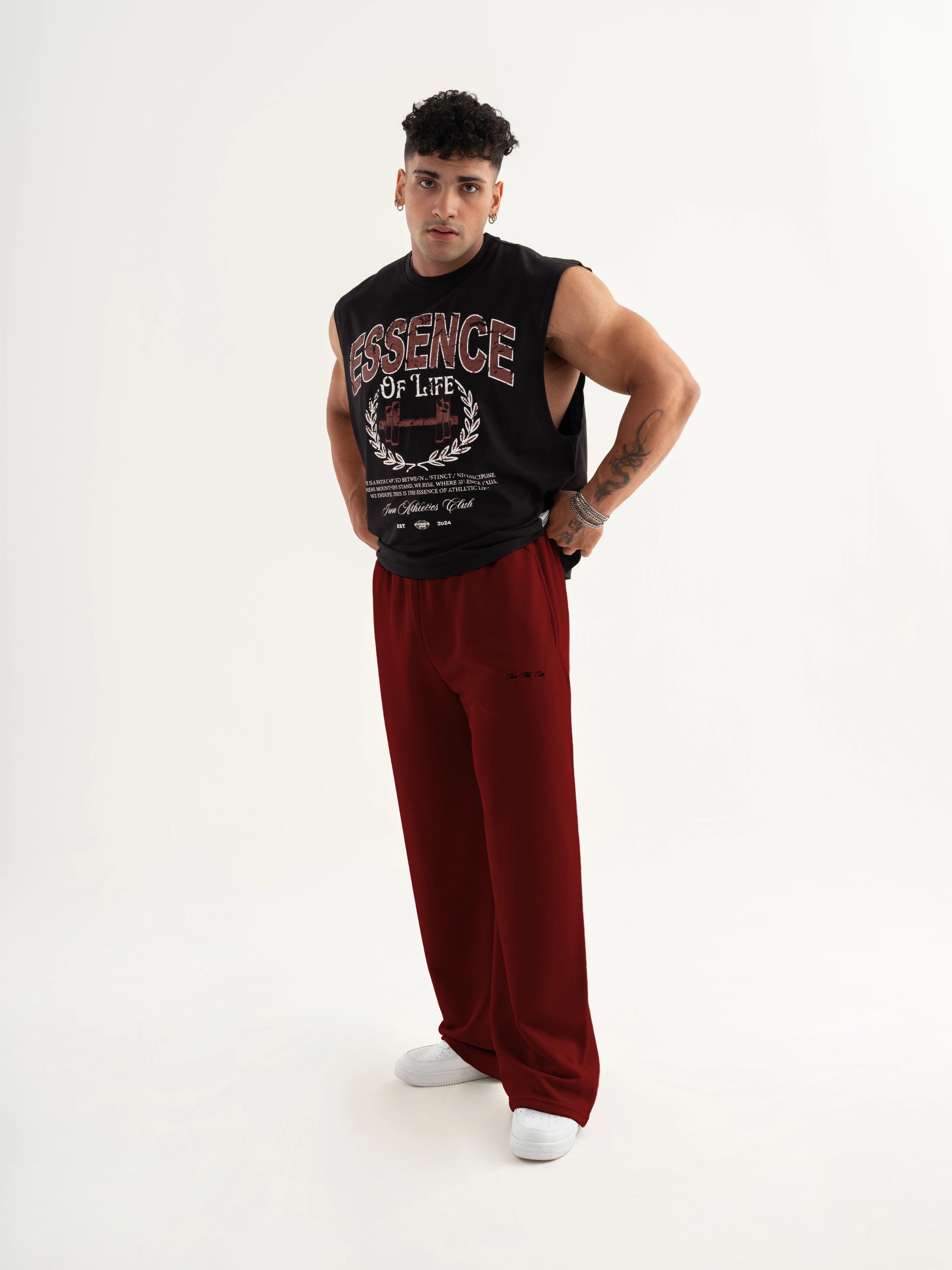 Original Baggy Jogger - Ön Sipariş - Bordo