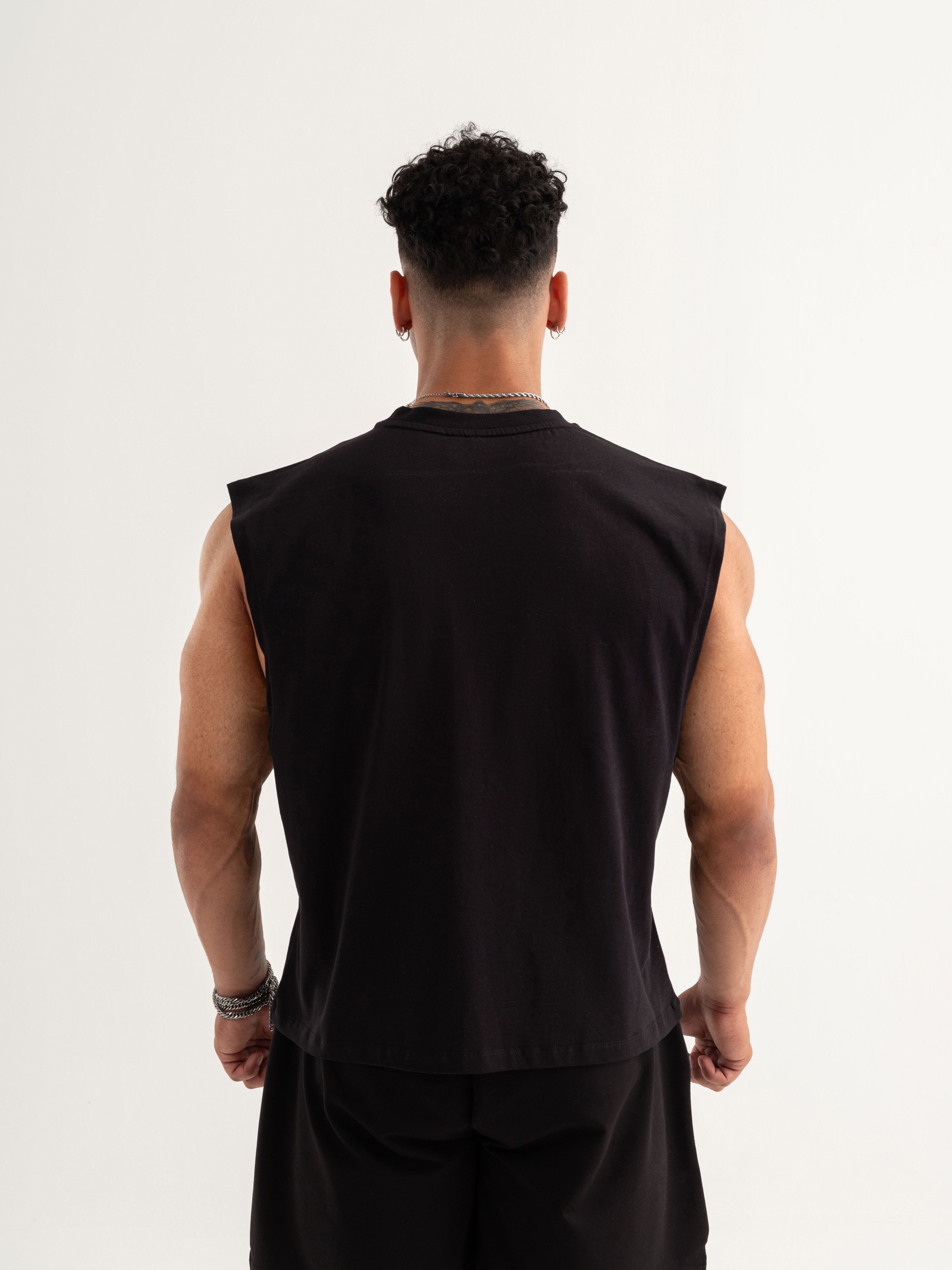 Essence Of Life Box Cut Tank - Siyah