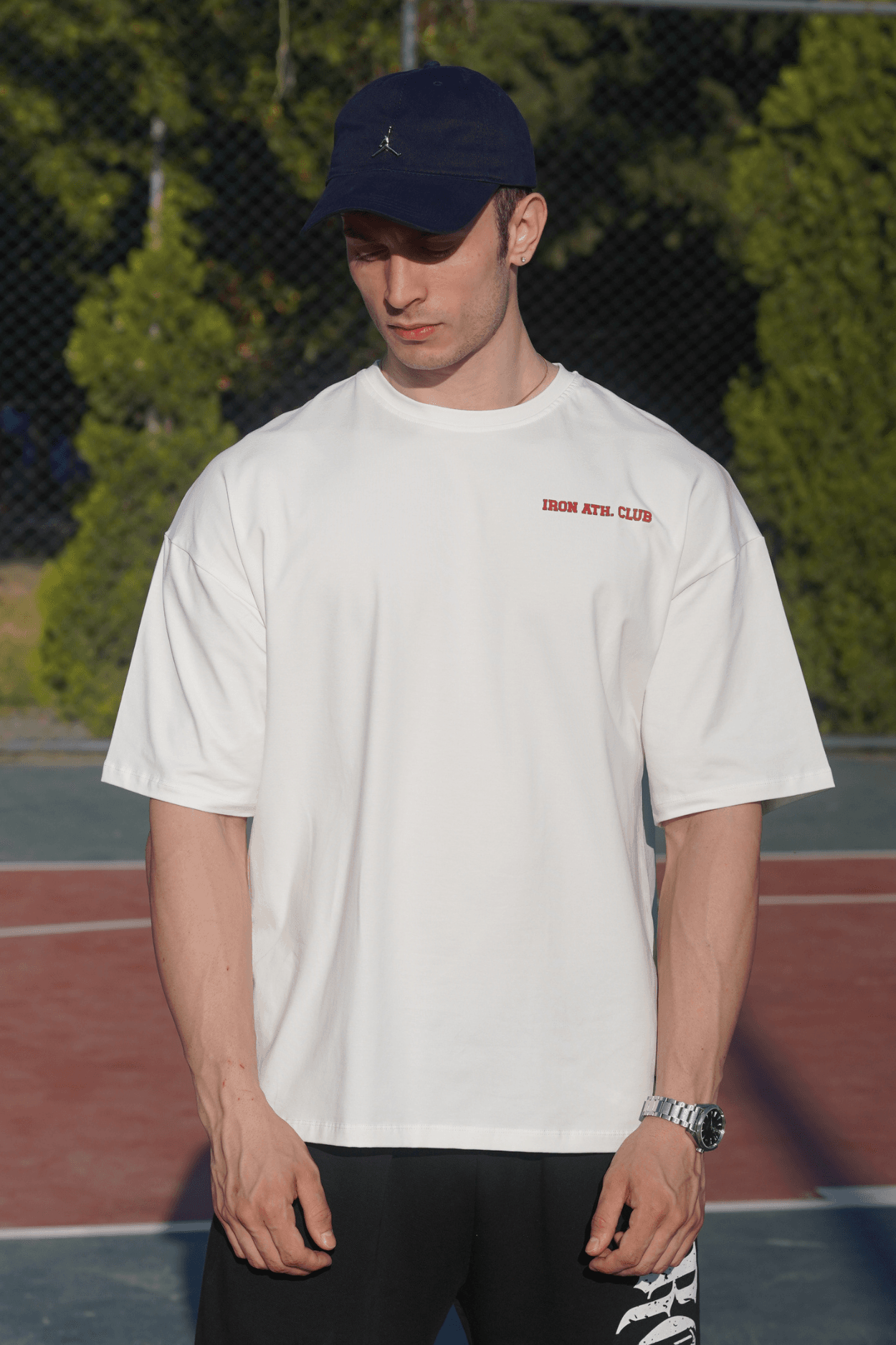 Anti Lifting Club Oversize T-Shirt - Ekru