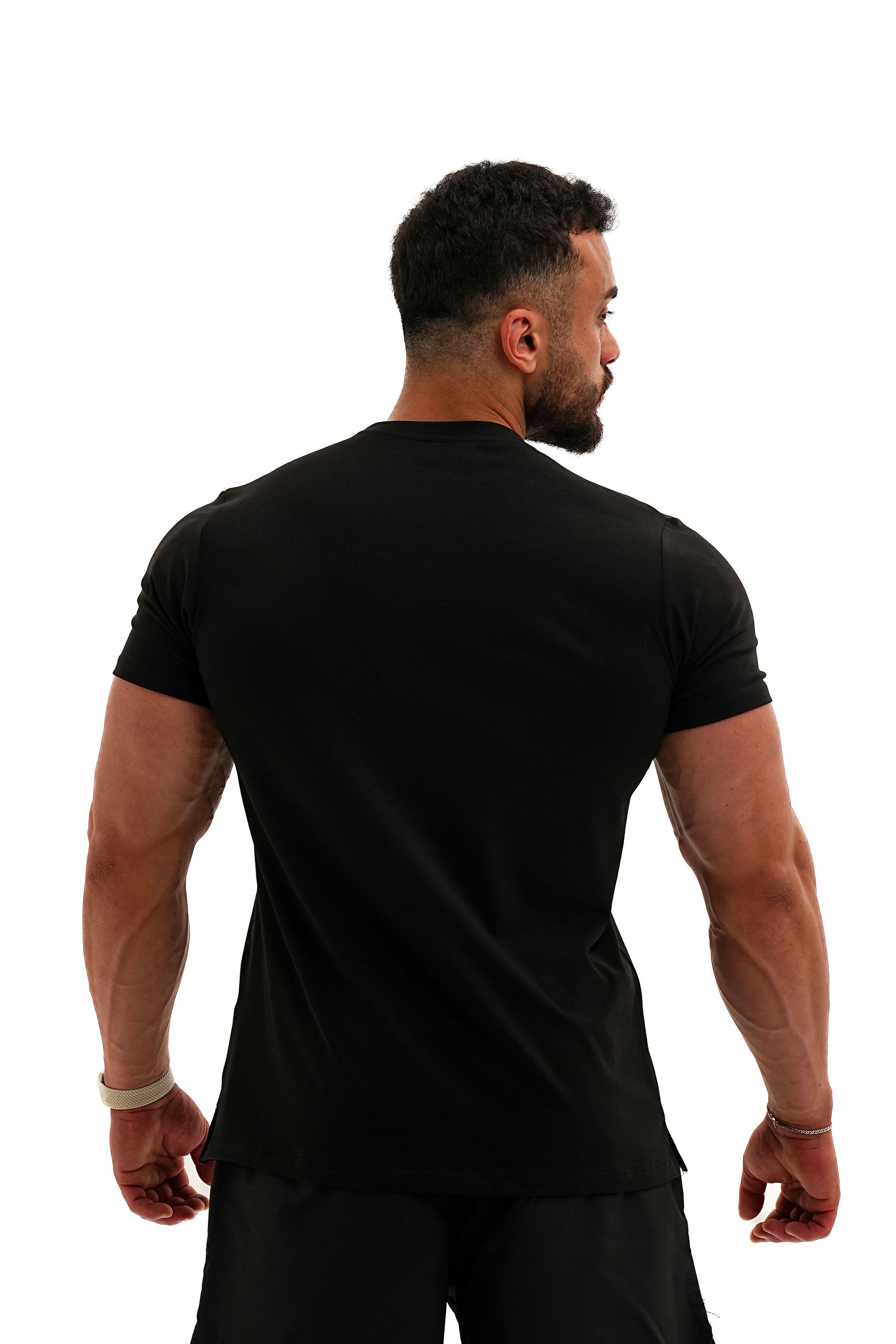 Basic Slim Fit T-shirt - Siyah