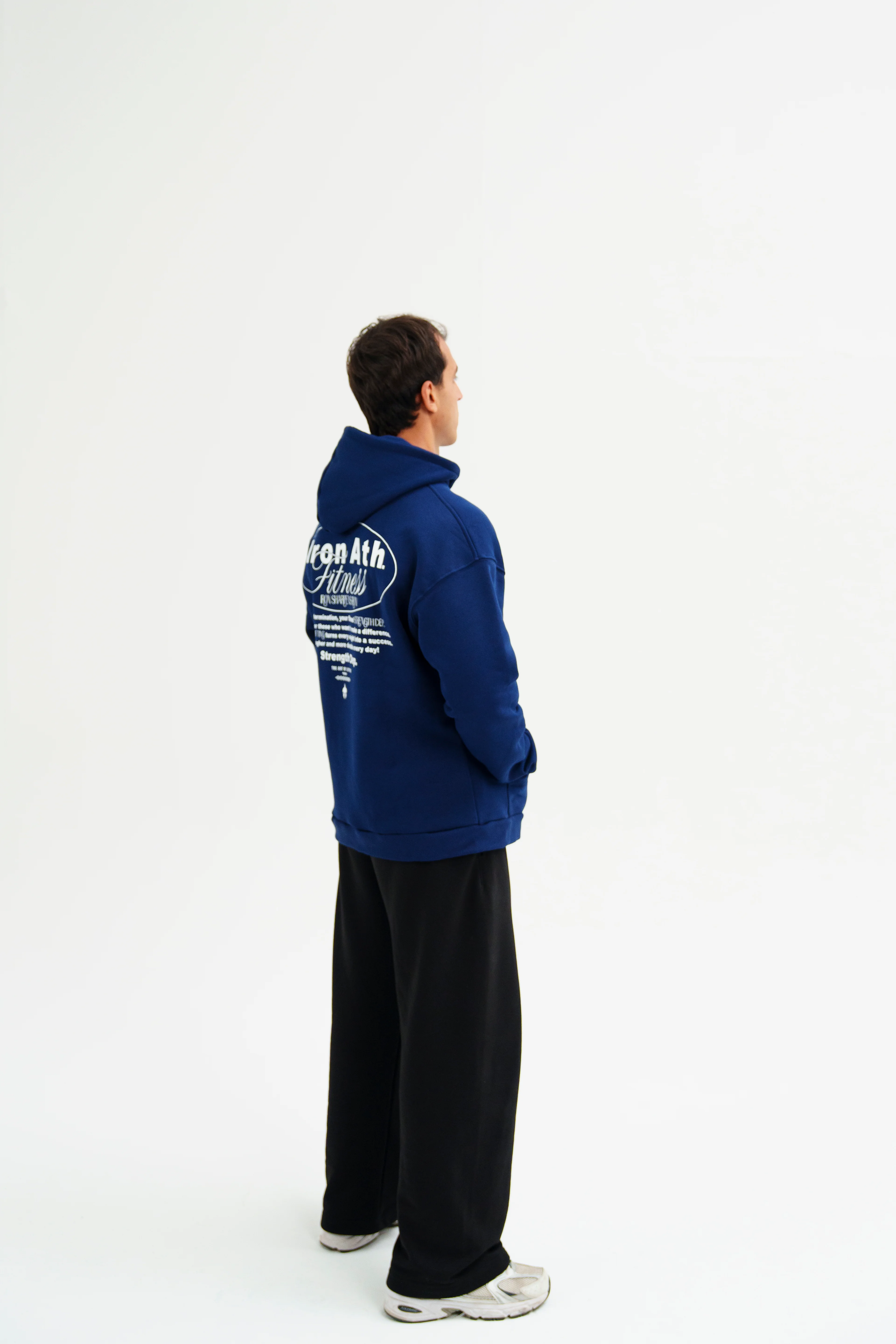 Strength Dep. Oversize Hoodie - Lacivert