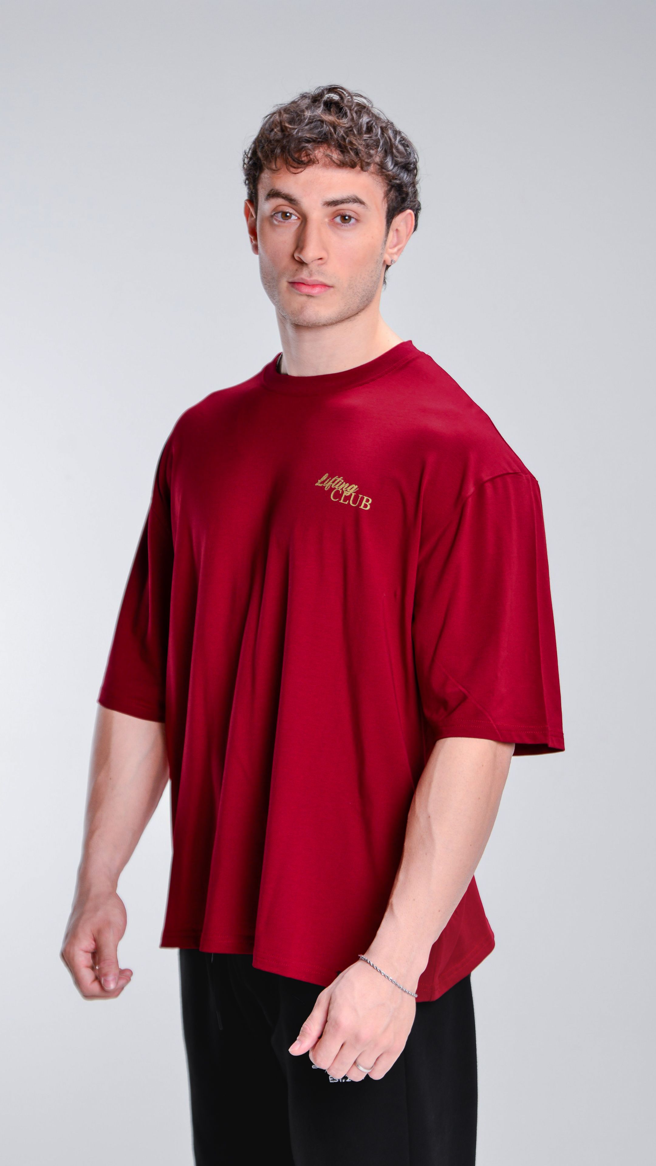 Ruby Oversize T-shirt - Bordo