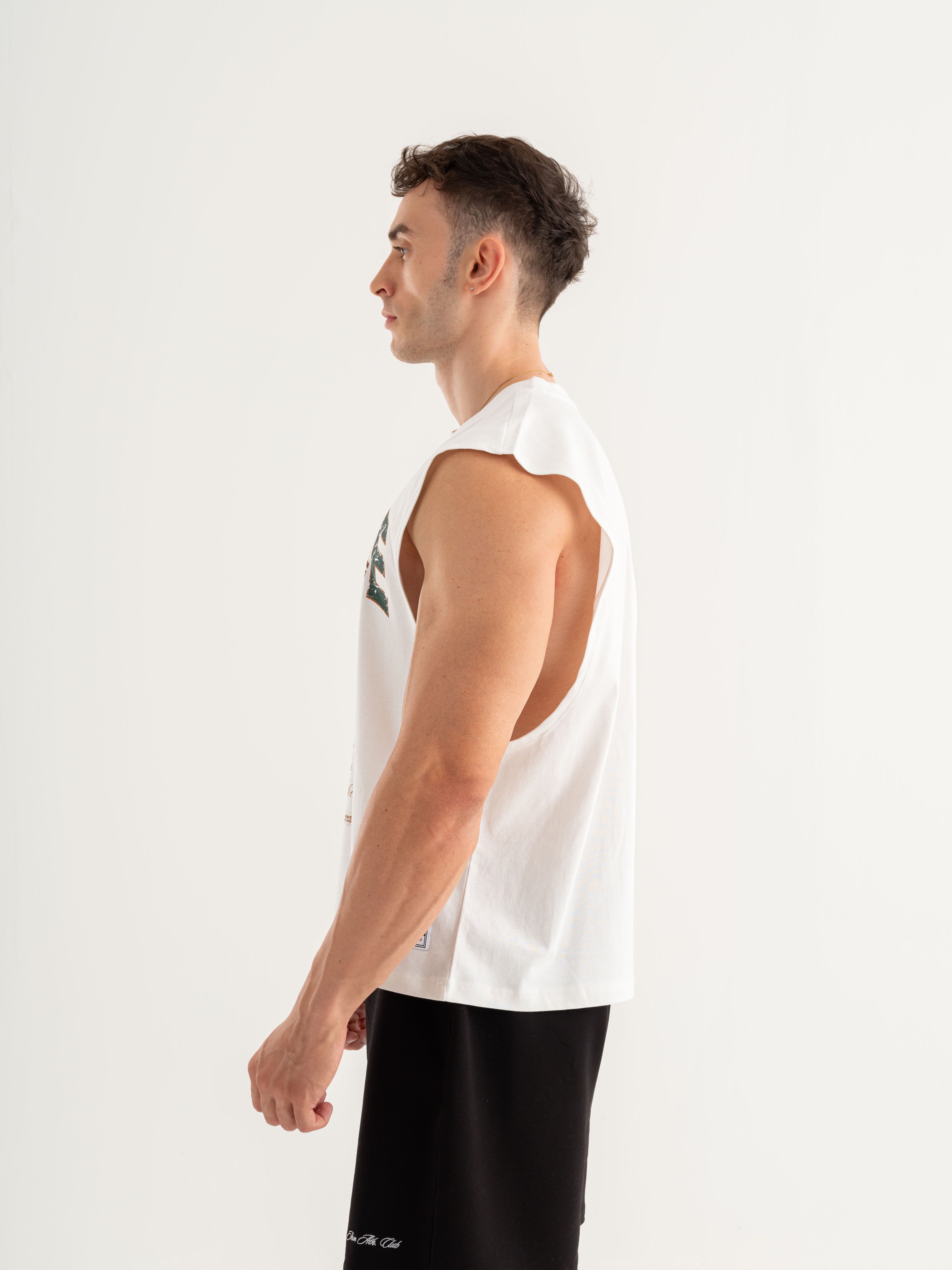 Essence Of Life Box Cut Tank - Ekru