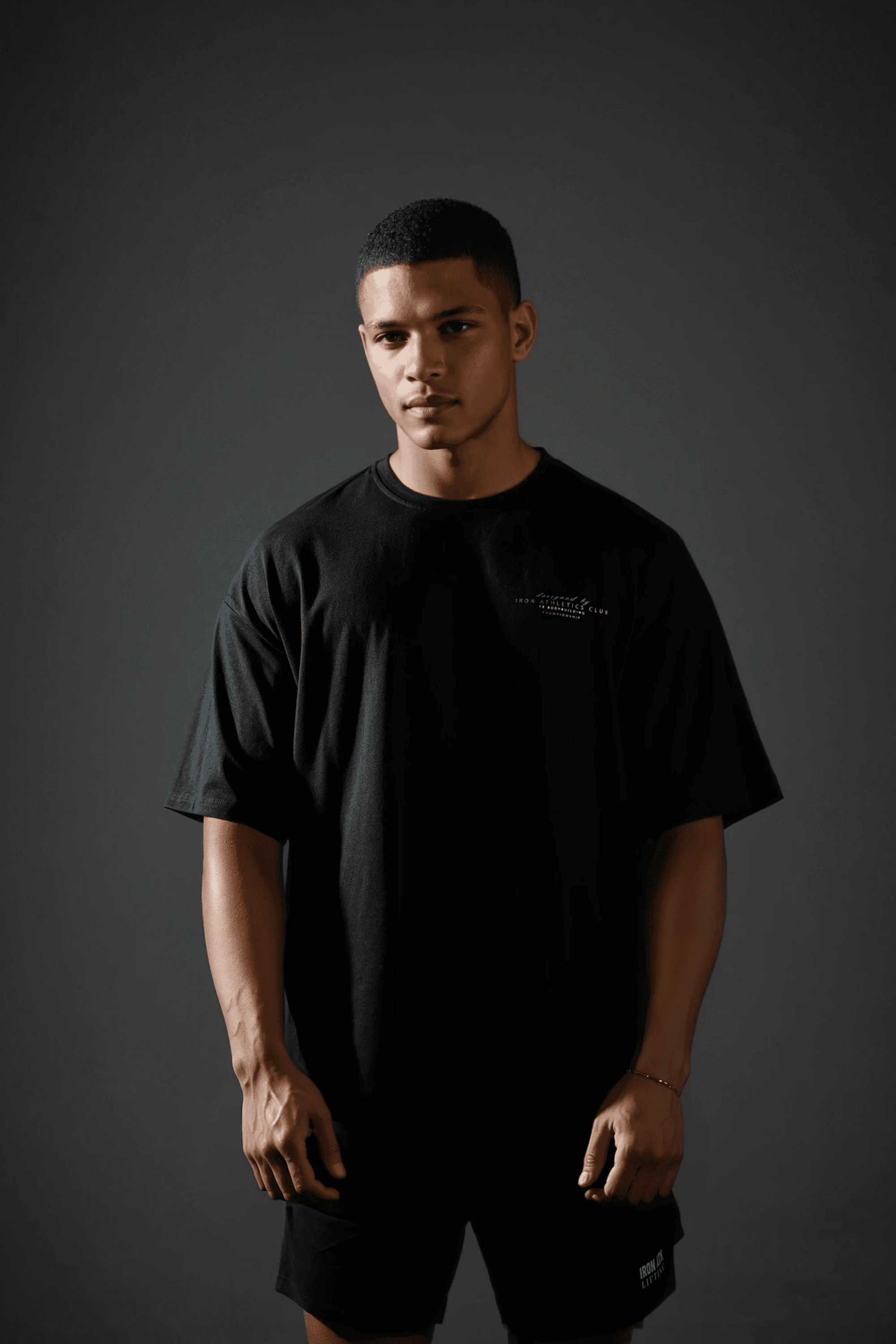Champion Oversize T-Shirt - Siyah