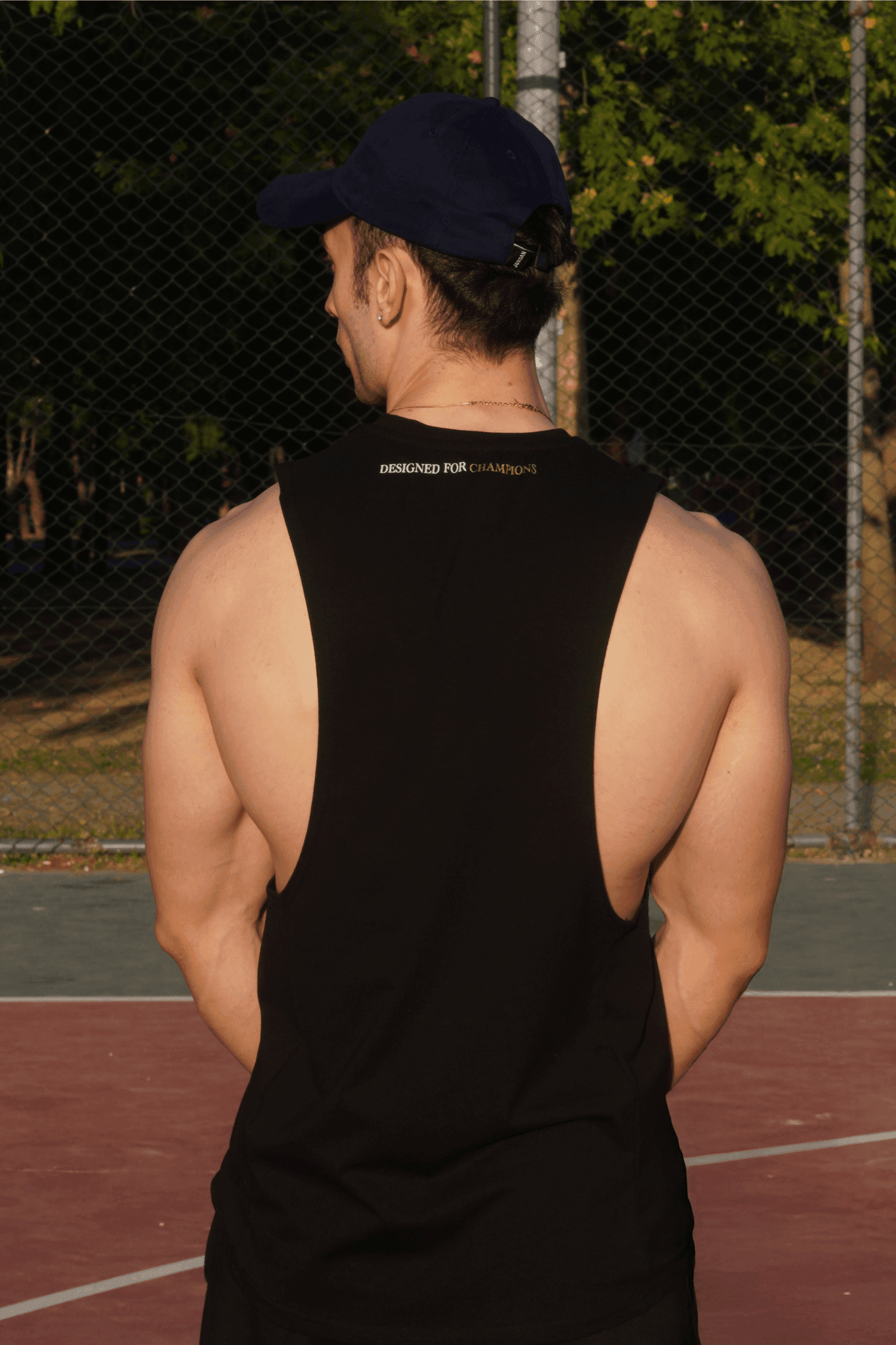 Champion Tank Top Atlet - Siyah
