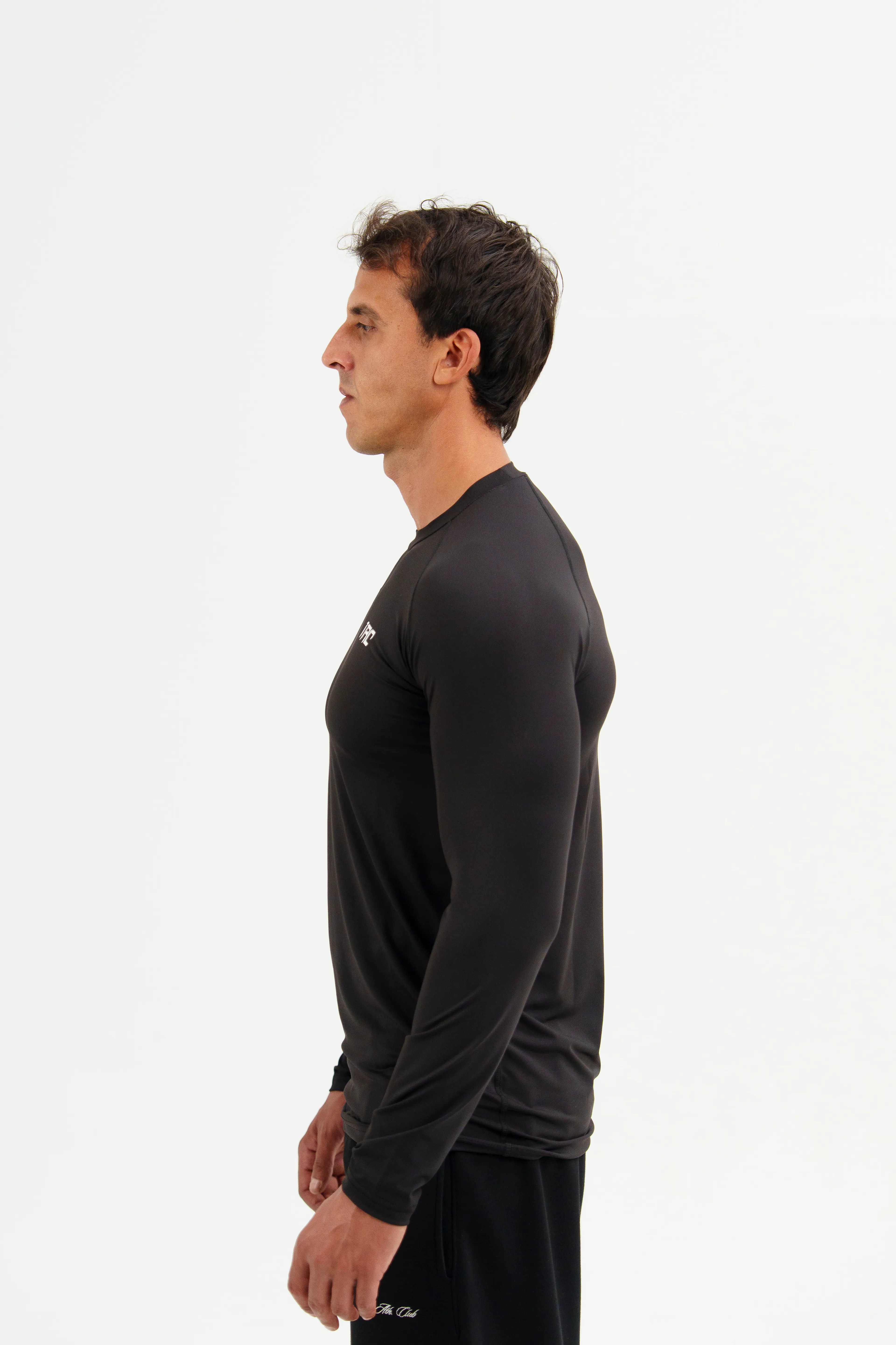 Prime Long Sleeve Compression  - Siyah