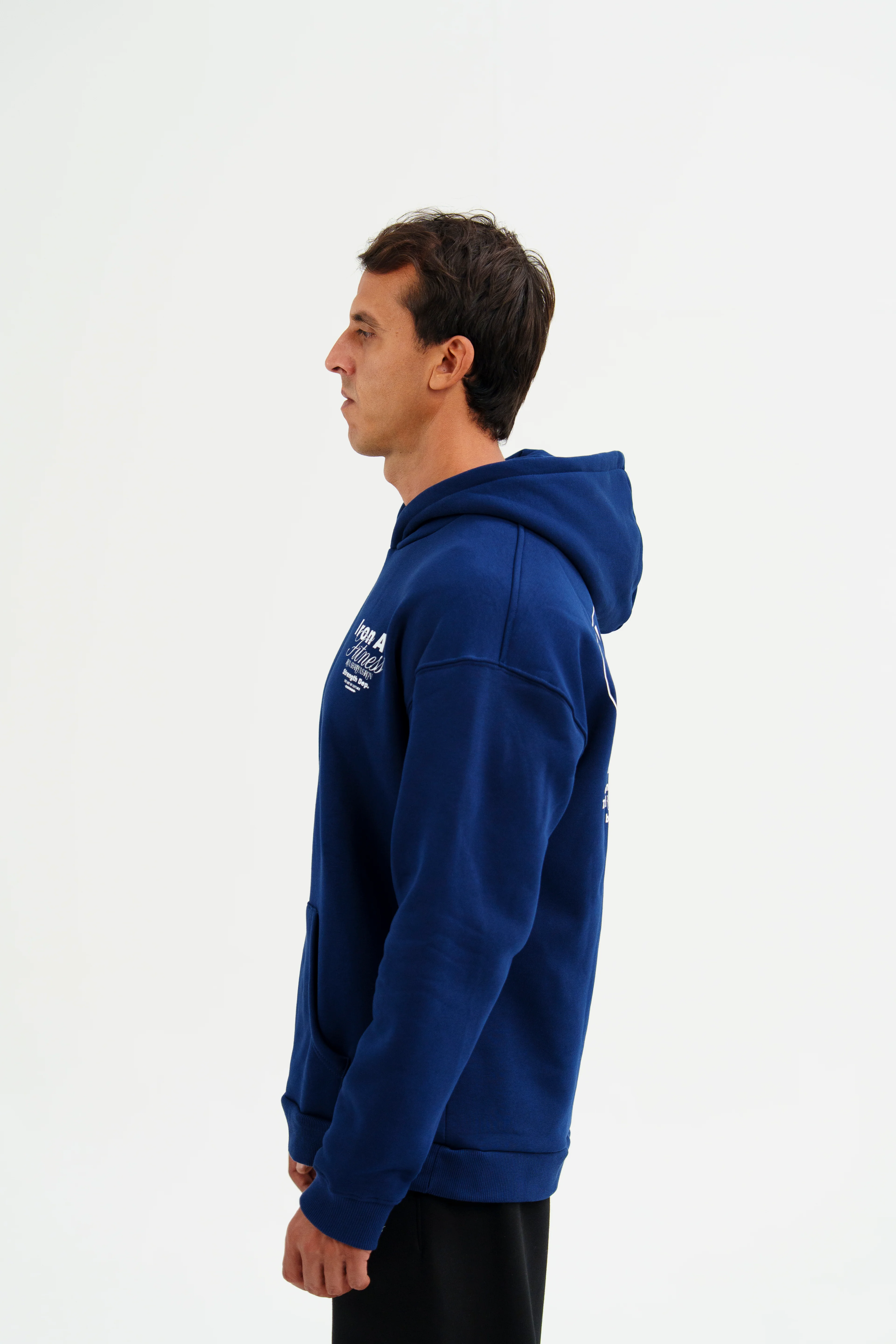 Strength Dep. Oversize Hoodie - Lacivert