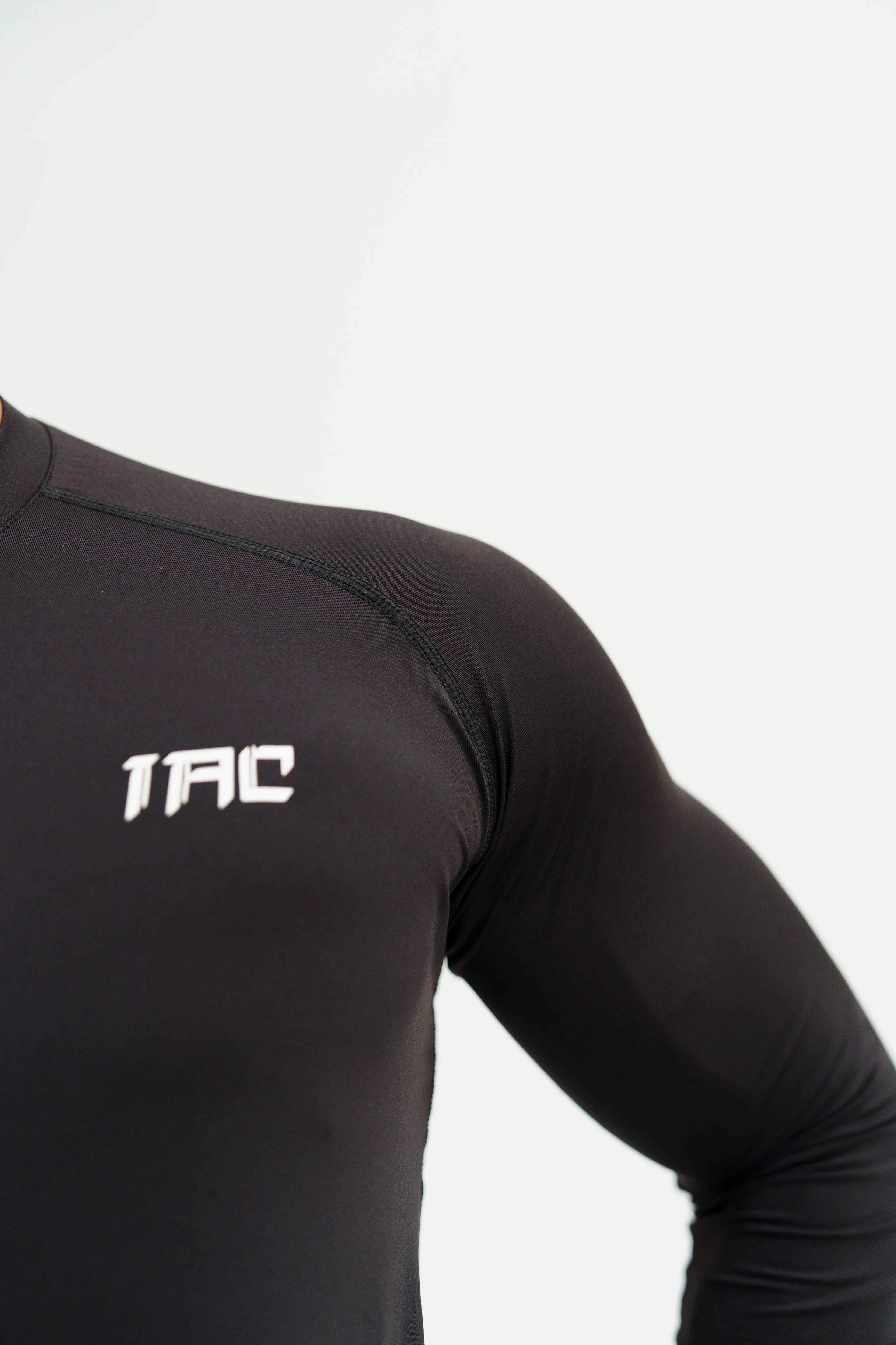 Prime Long Sleeve Compression  - Siyah