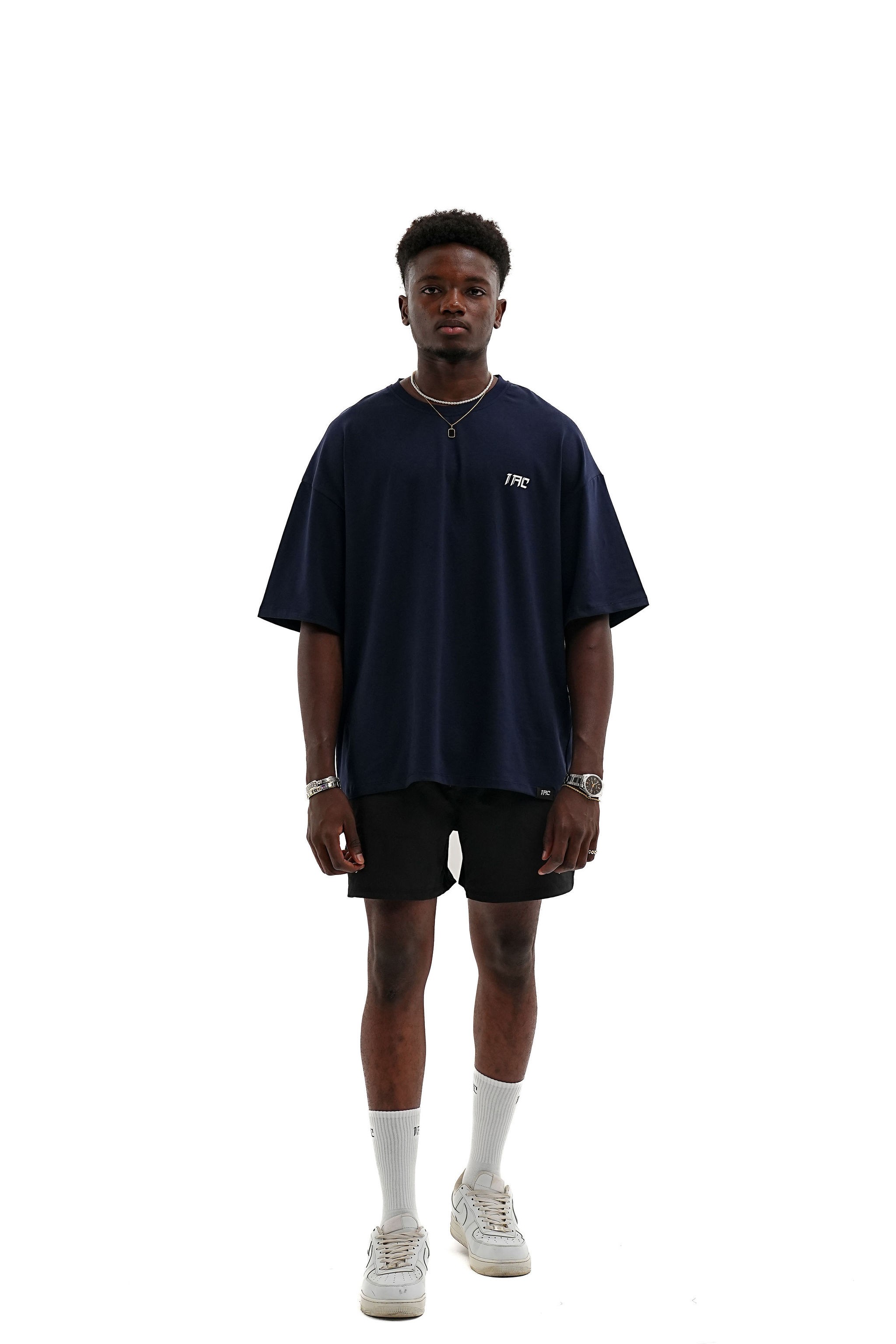 Essential Oversize T-shirt - Lacivert
