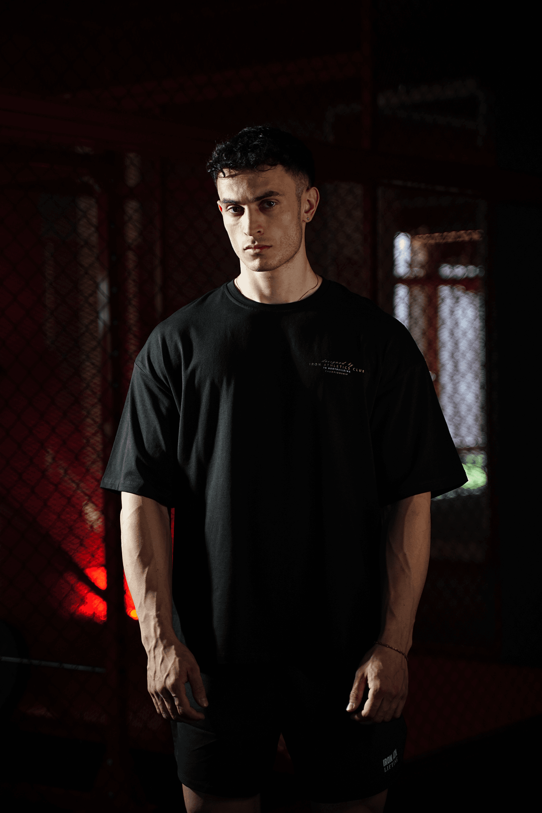 Champion Oversize T-Shirt - Siyah