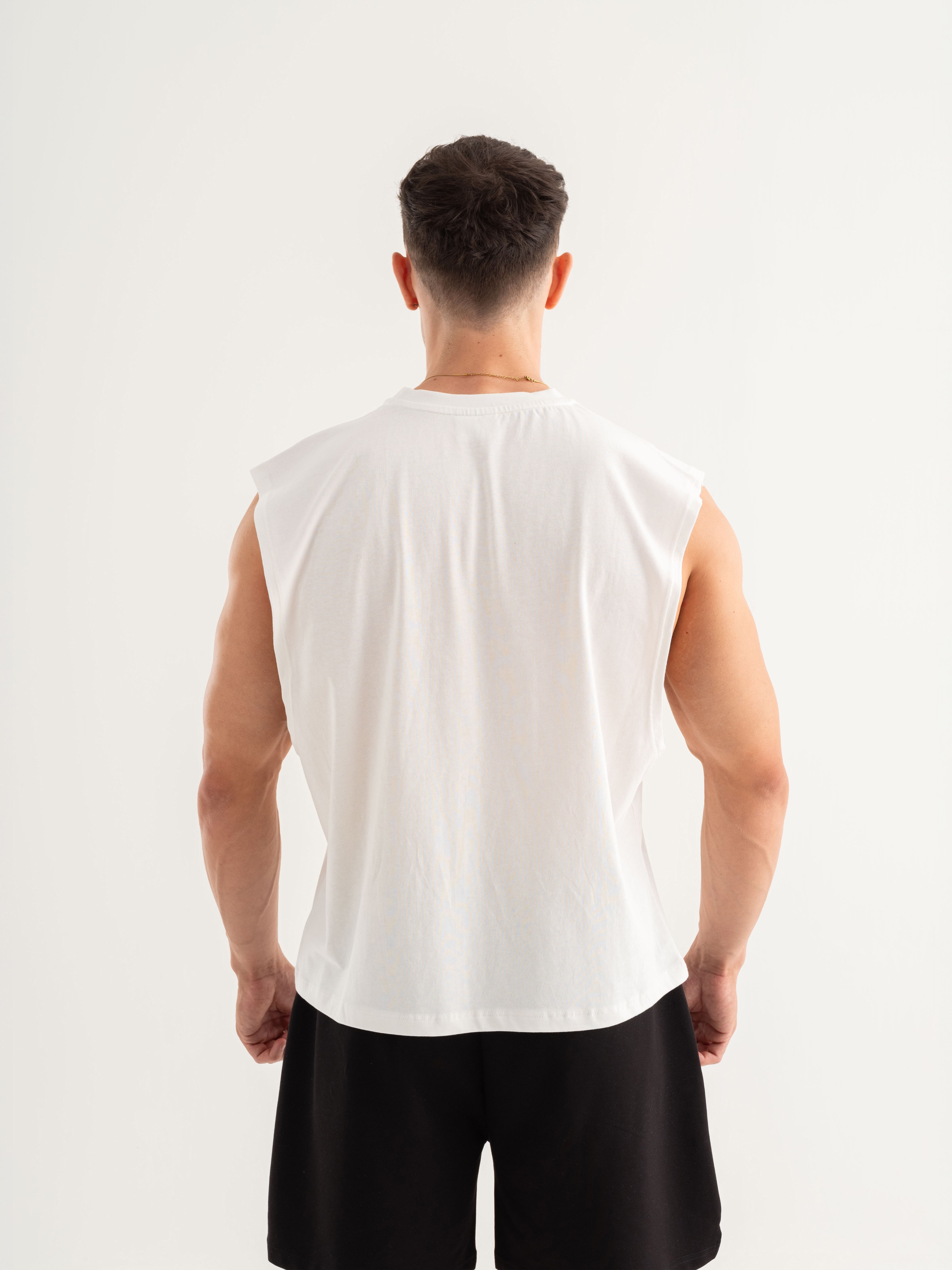 Essence Of Life Box Cut Tank - Ekru