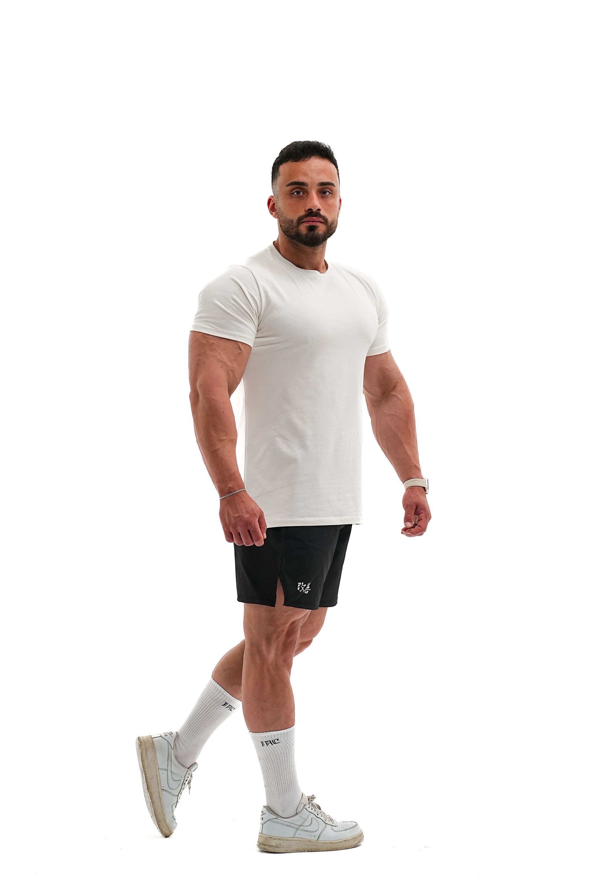 Basic Slim Fit T-shirt - Ekru