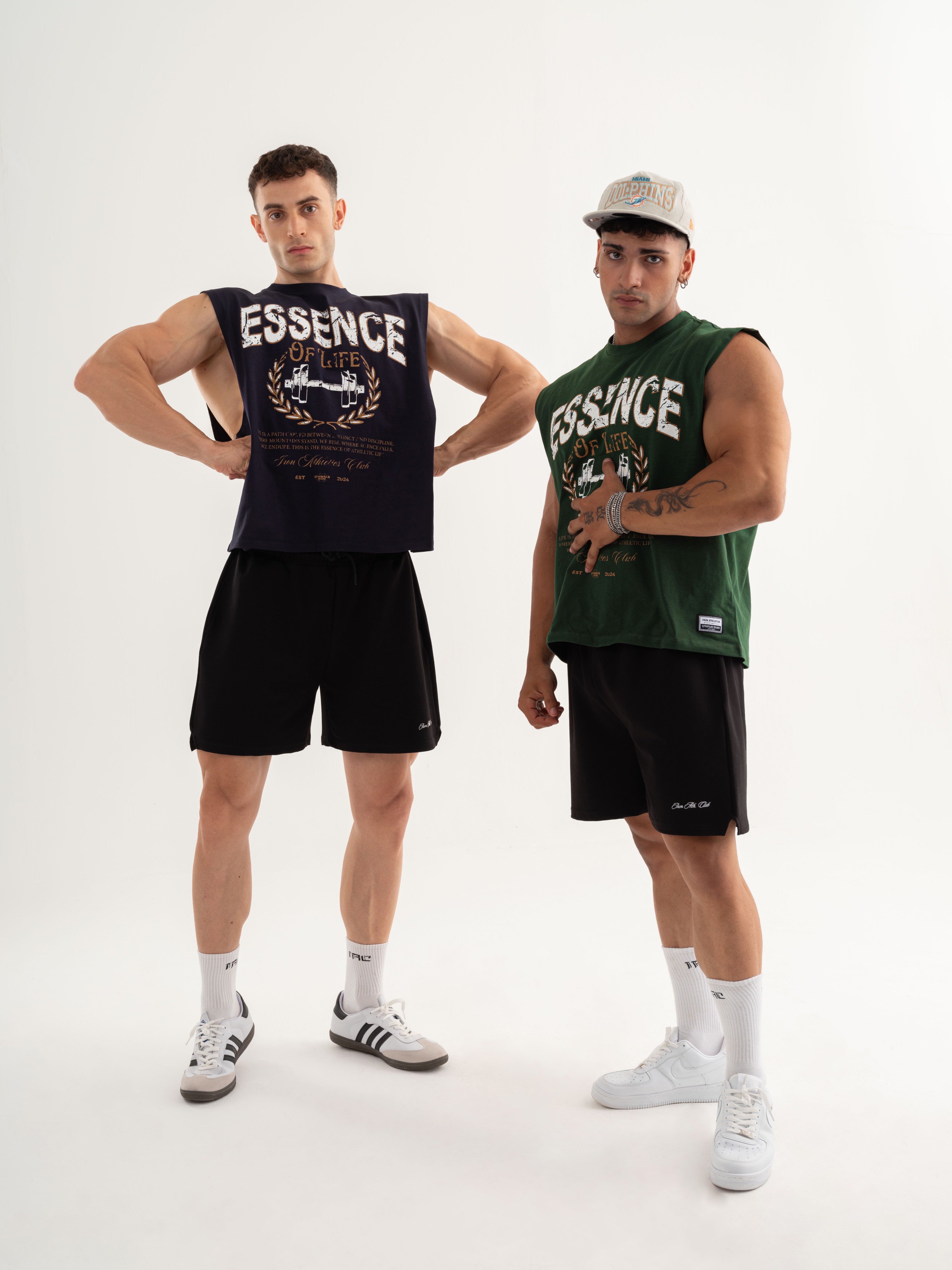 Essence Of Life Box Cut Tank - Nefti Yeşili