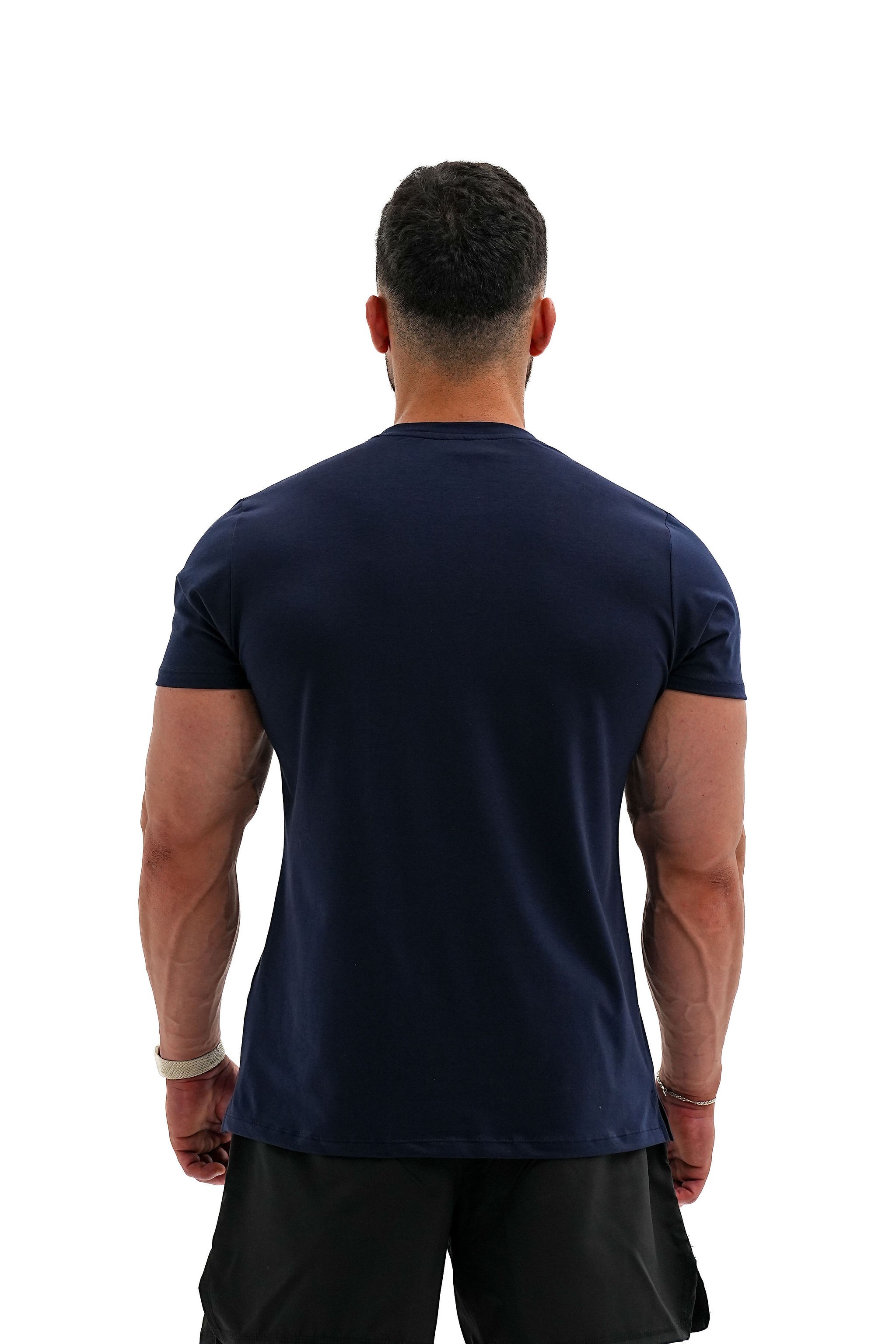Basic Slim Fit T-shirt - Lacivert